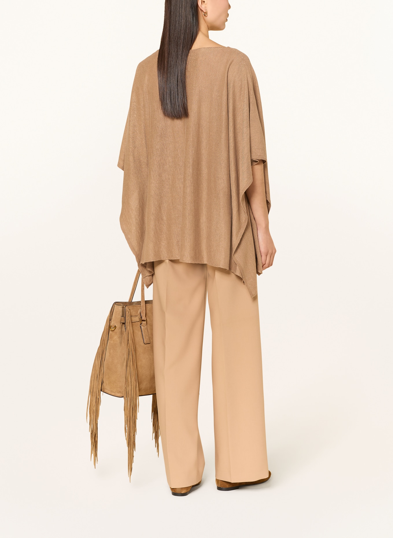 darling harbour poncho: CAPPUCCINO