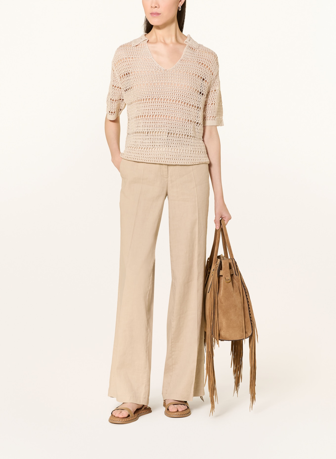 darling harbour Häkelshirt: SAND