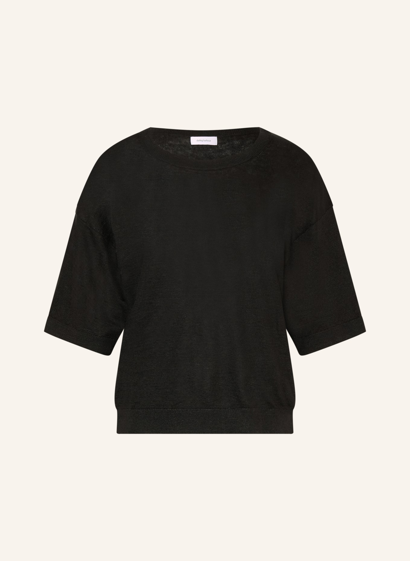 darling harbour Strickshirt: BLACK
