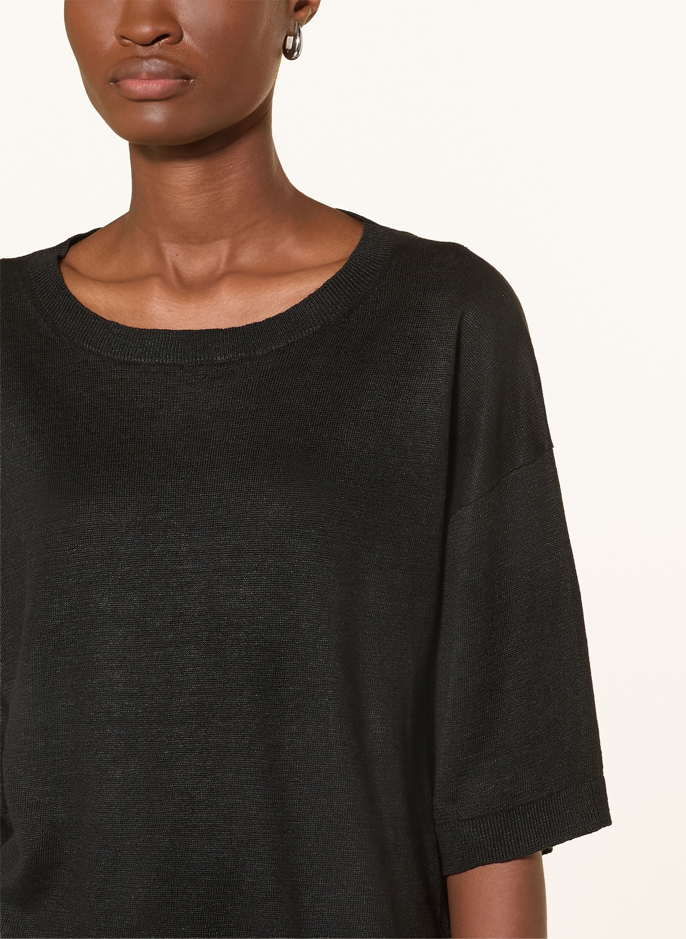 darling harbour Strickshirt: BLACK