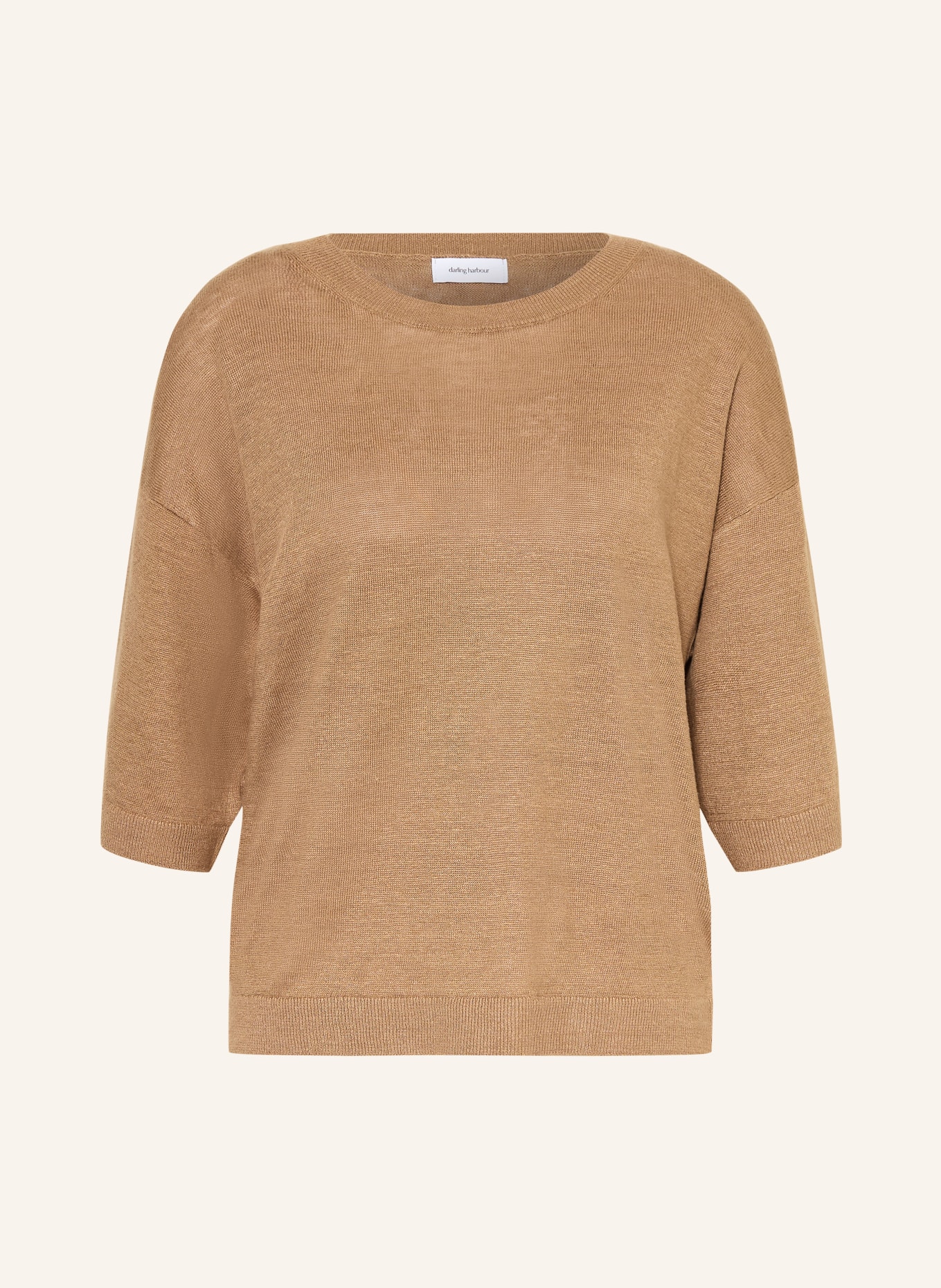 darling harbour Strickshirt: CAPPUCCINO