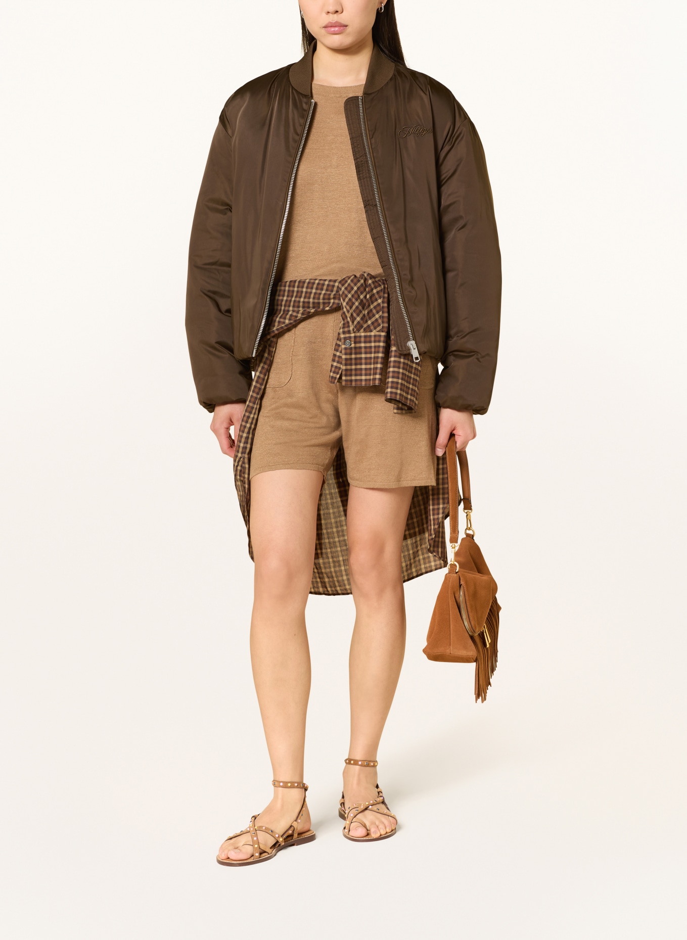 darling harbour Strickshirt: CAPPUCCINO