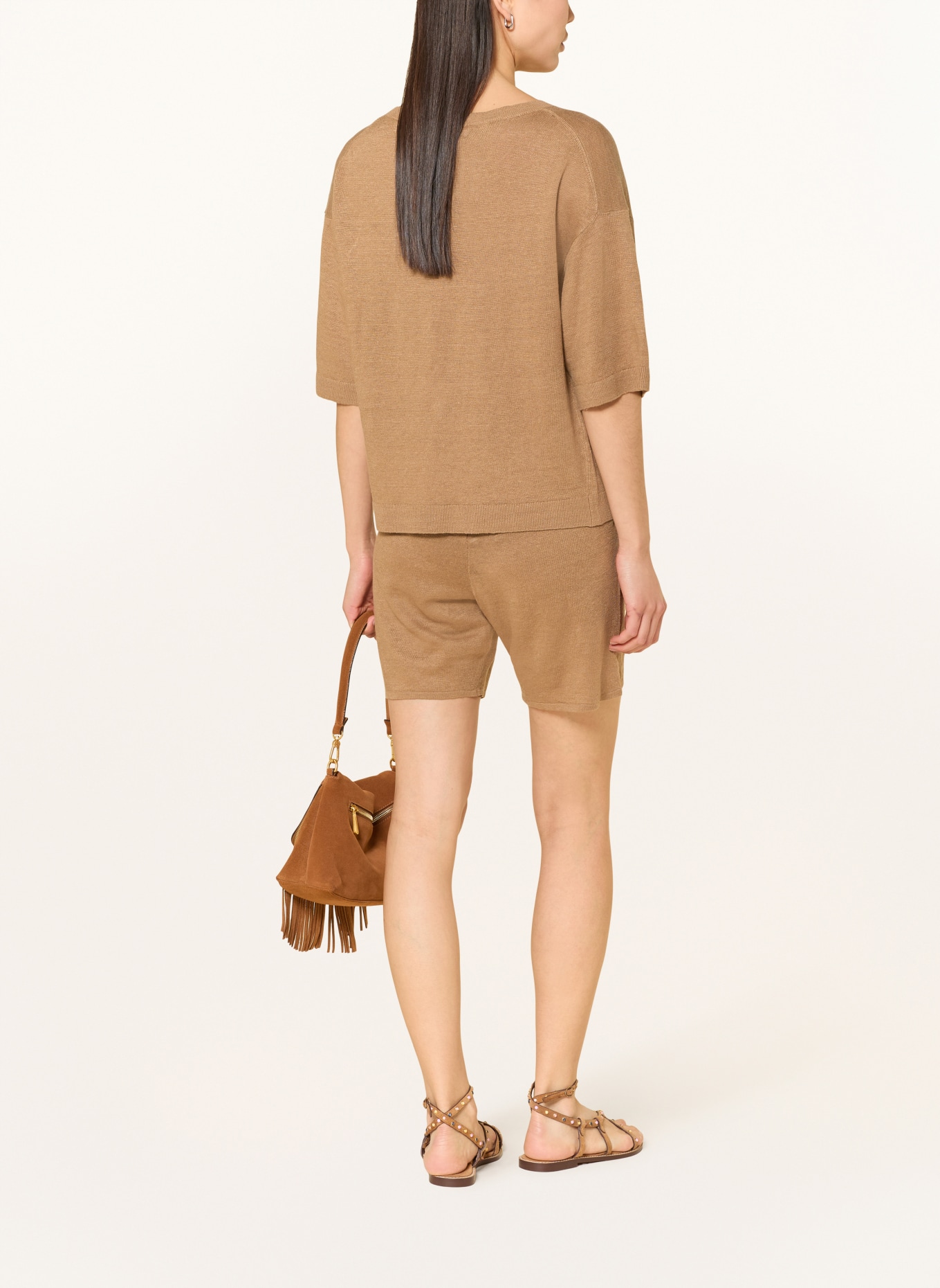 darling harbour Strickshirt: CAPPUCCINO