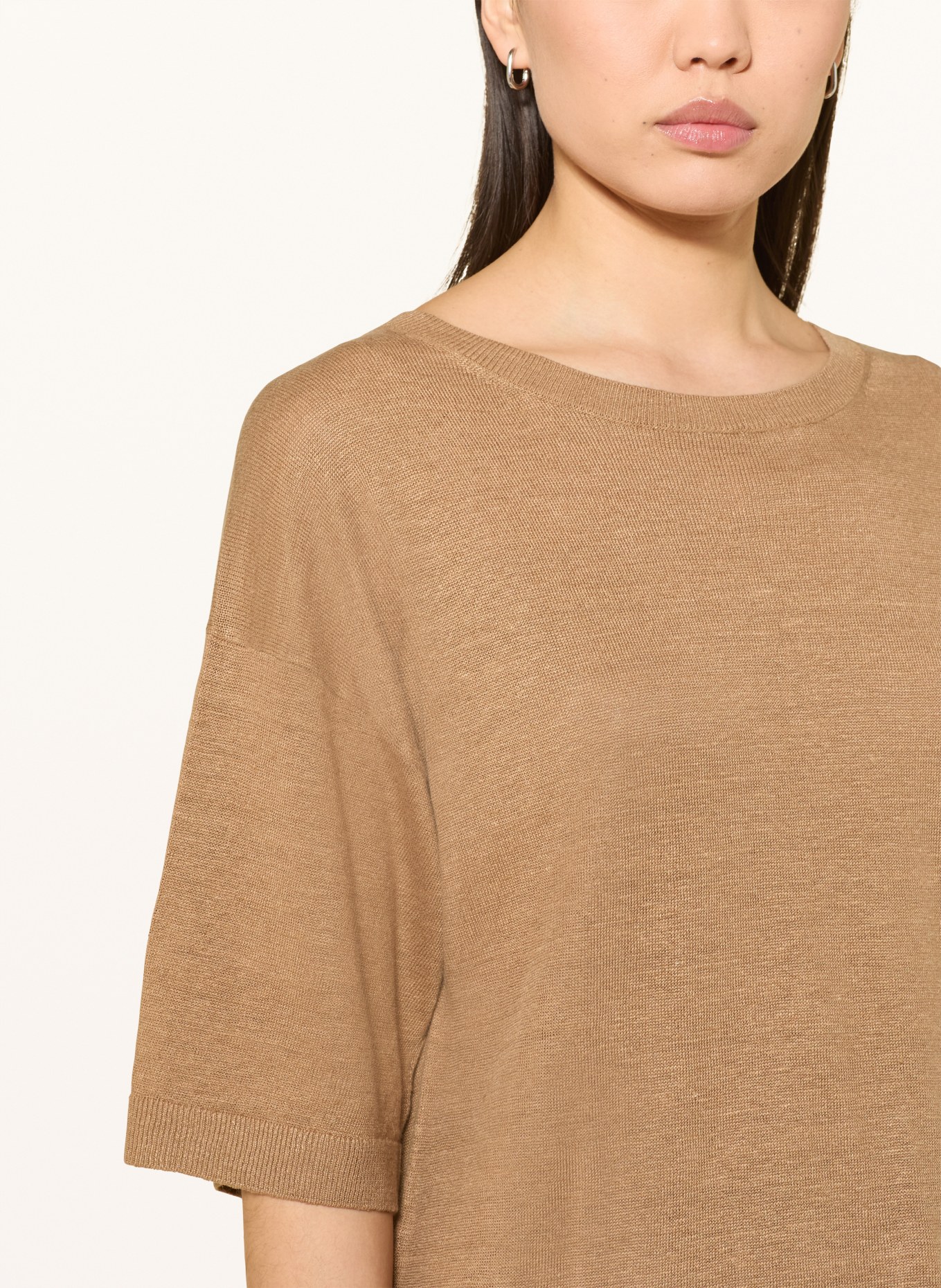 darling harbour Strickshirt: CAPPUCCINO