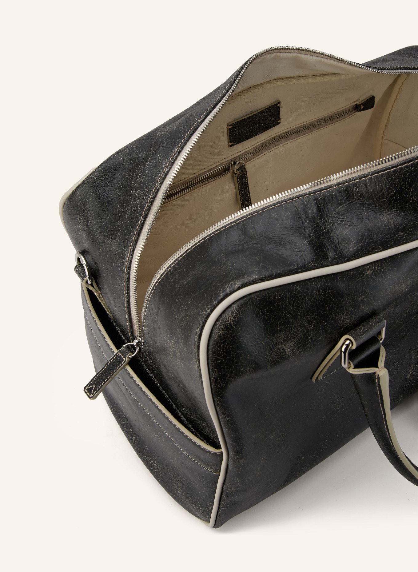 DSQUARED2 Reistas: MARRON FONCÉ / CRÈME