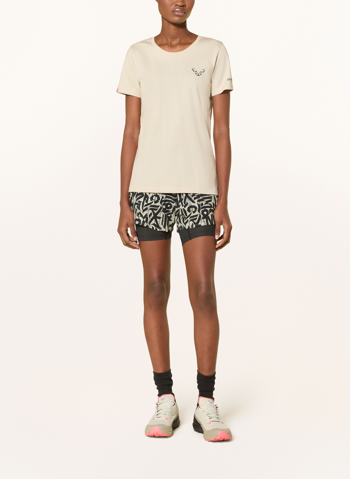 DYNAFIT Koszulka 24/7 GRAPHIC: ECRU