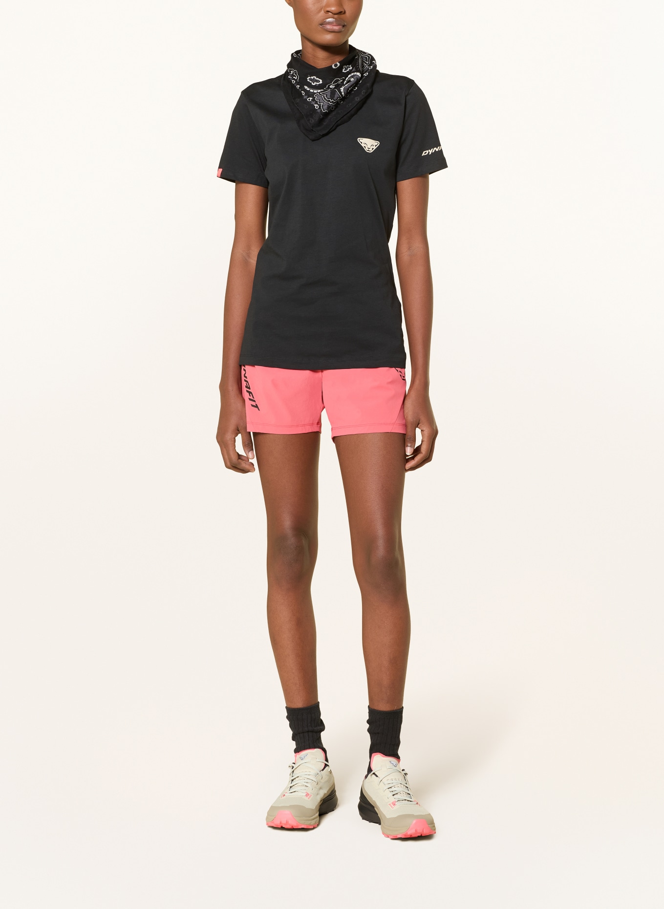 DYNAFIT T-Shirt 24/7 GRAPHIC: SCHWARZ