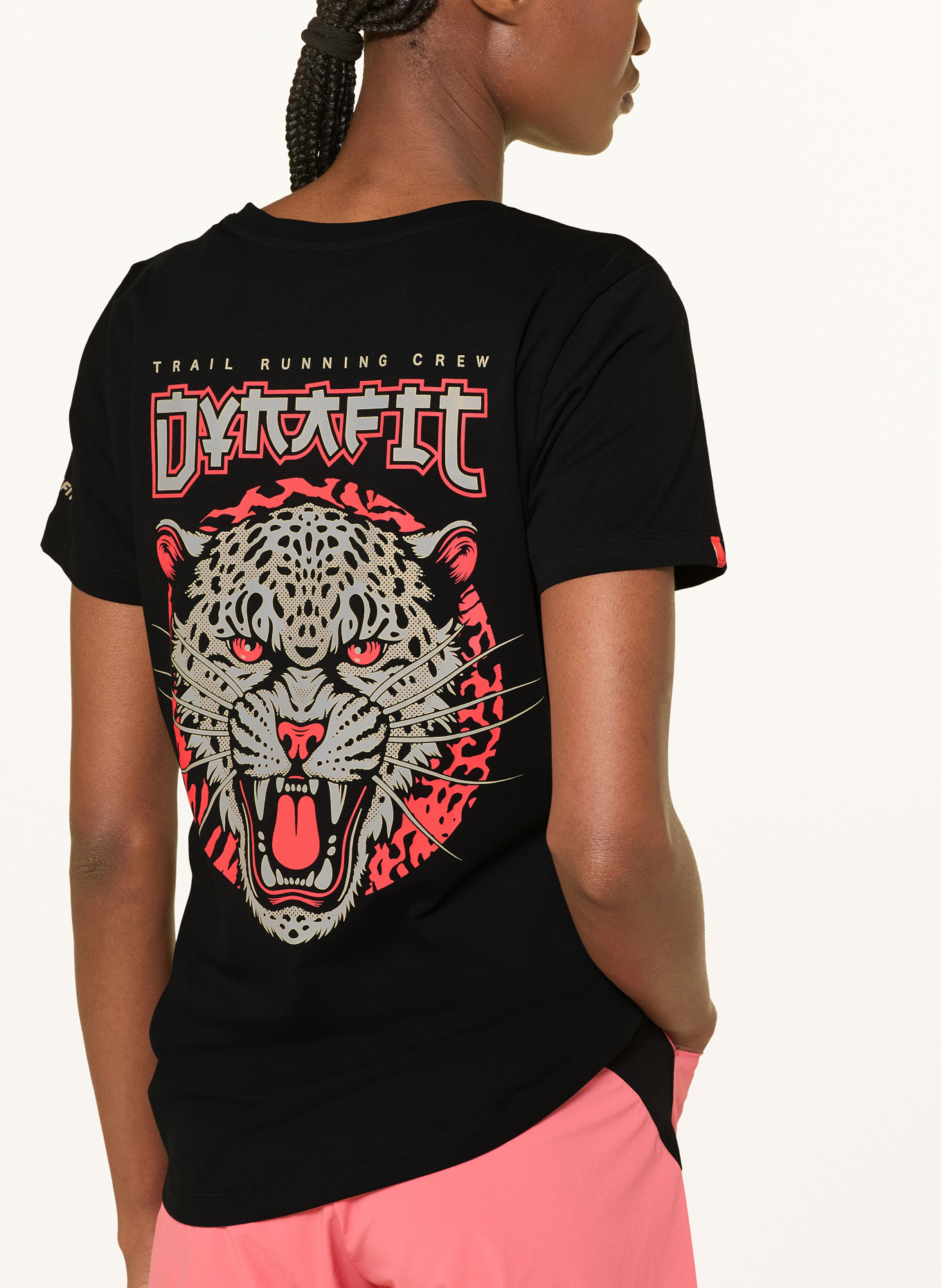 DYNAFIT T-Shirt 24/7 GRAPHIC: SCHWARZ