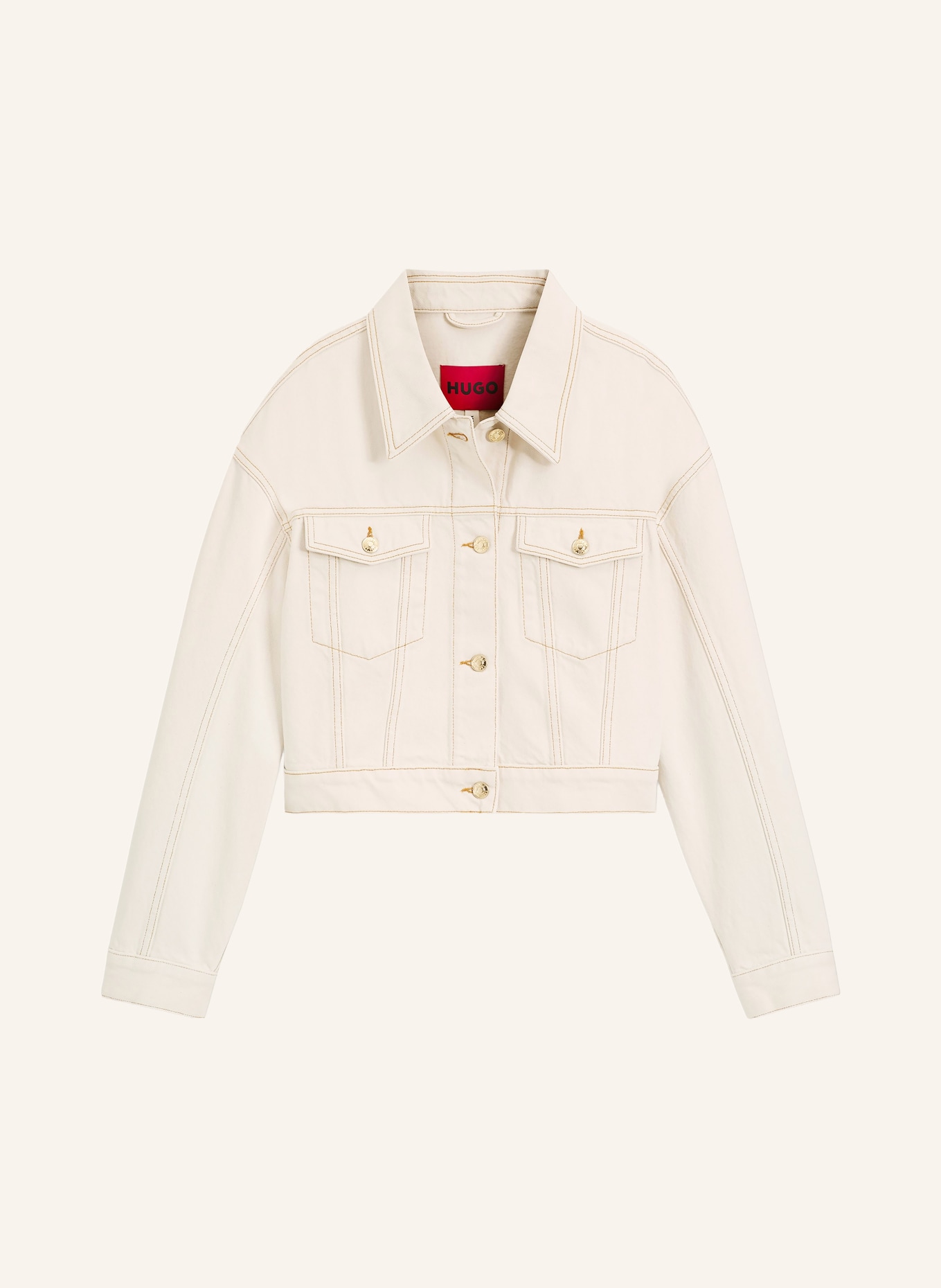 HUGO Veste en jean GISOLIA: 103 NATURAL