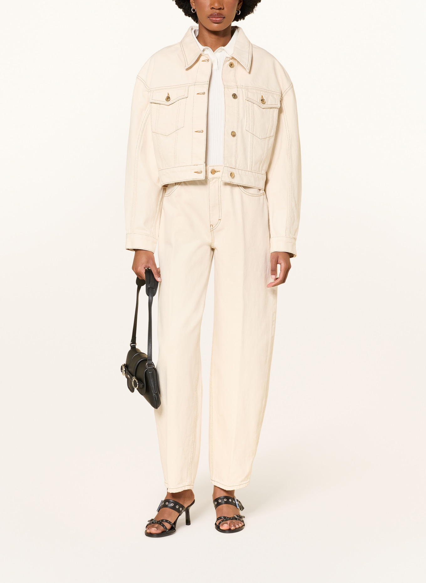 HUGO Veste en jean GISOLIA: 103 NATURAL