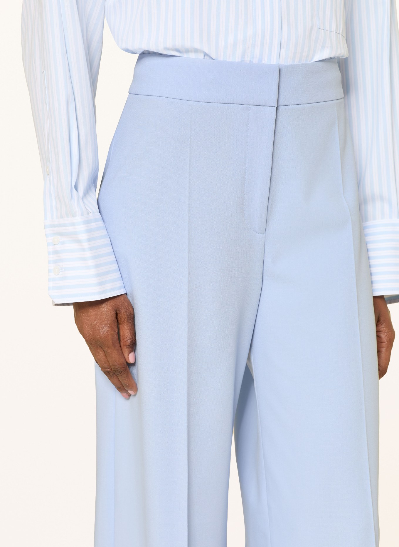 HUGO Marlene-broek HUZILI: LICHTBLAUW