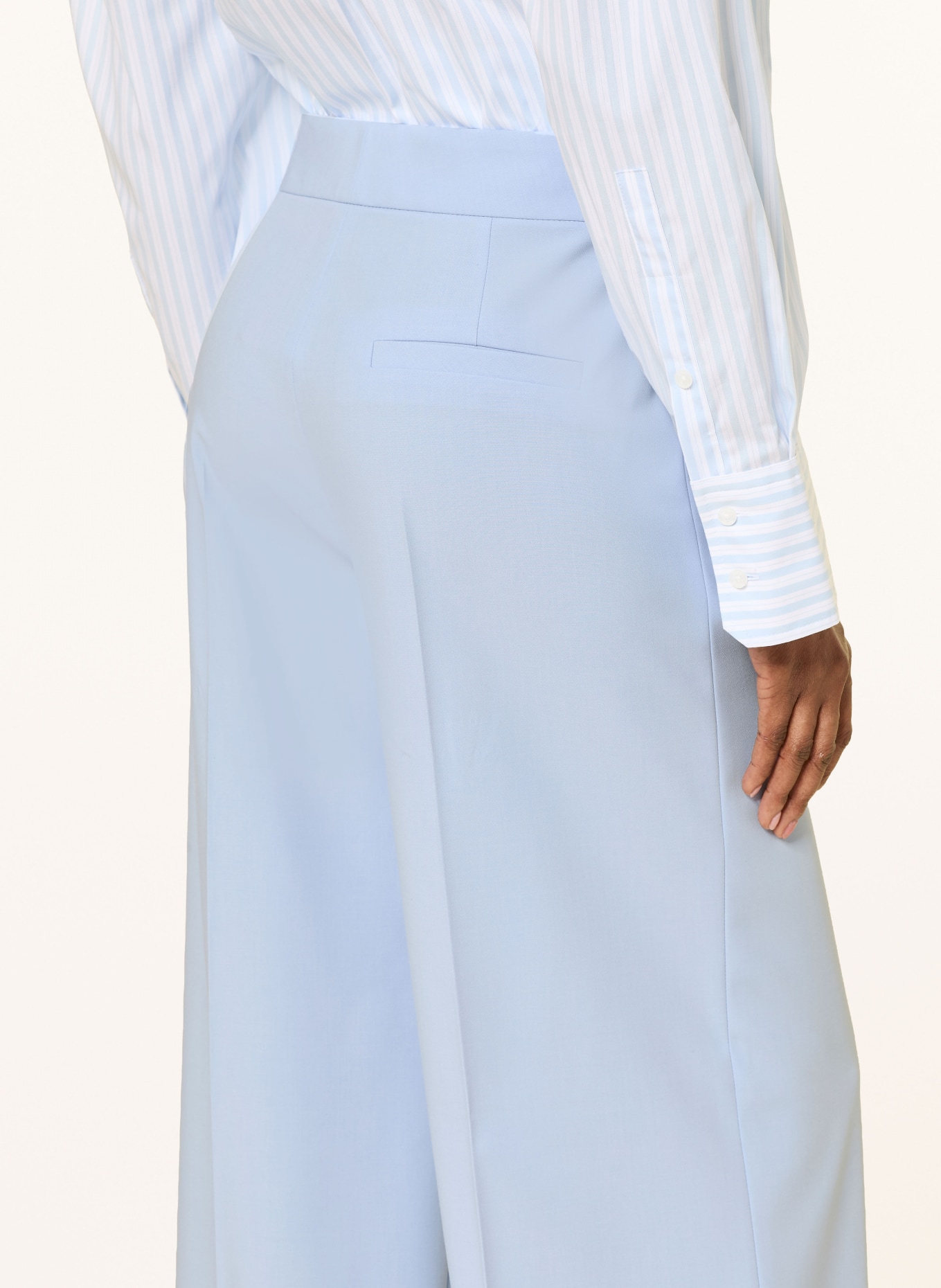 HUGO Marlene-broek HUZILI: LICHTBLAUW