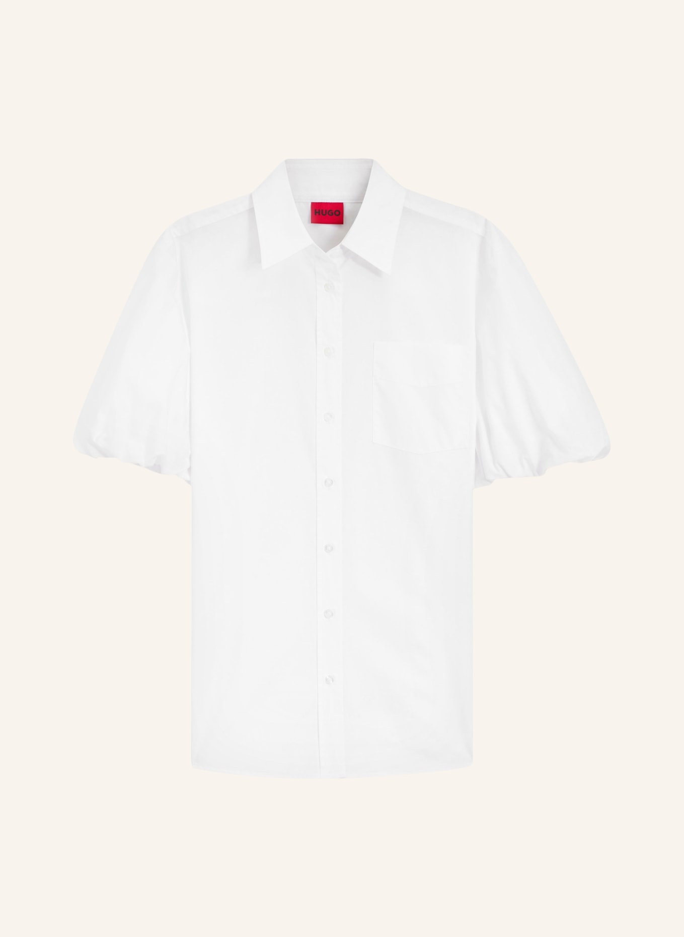 HUGO Overhemdblouse EVERGREEN: WIT