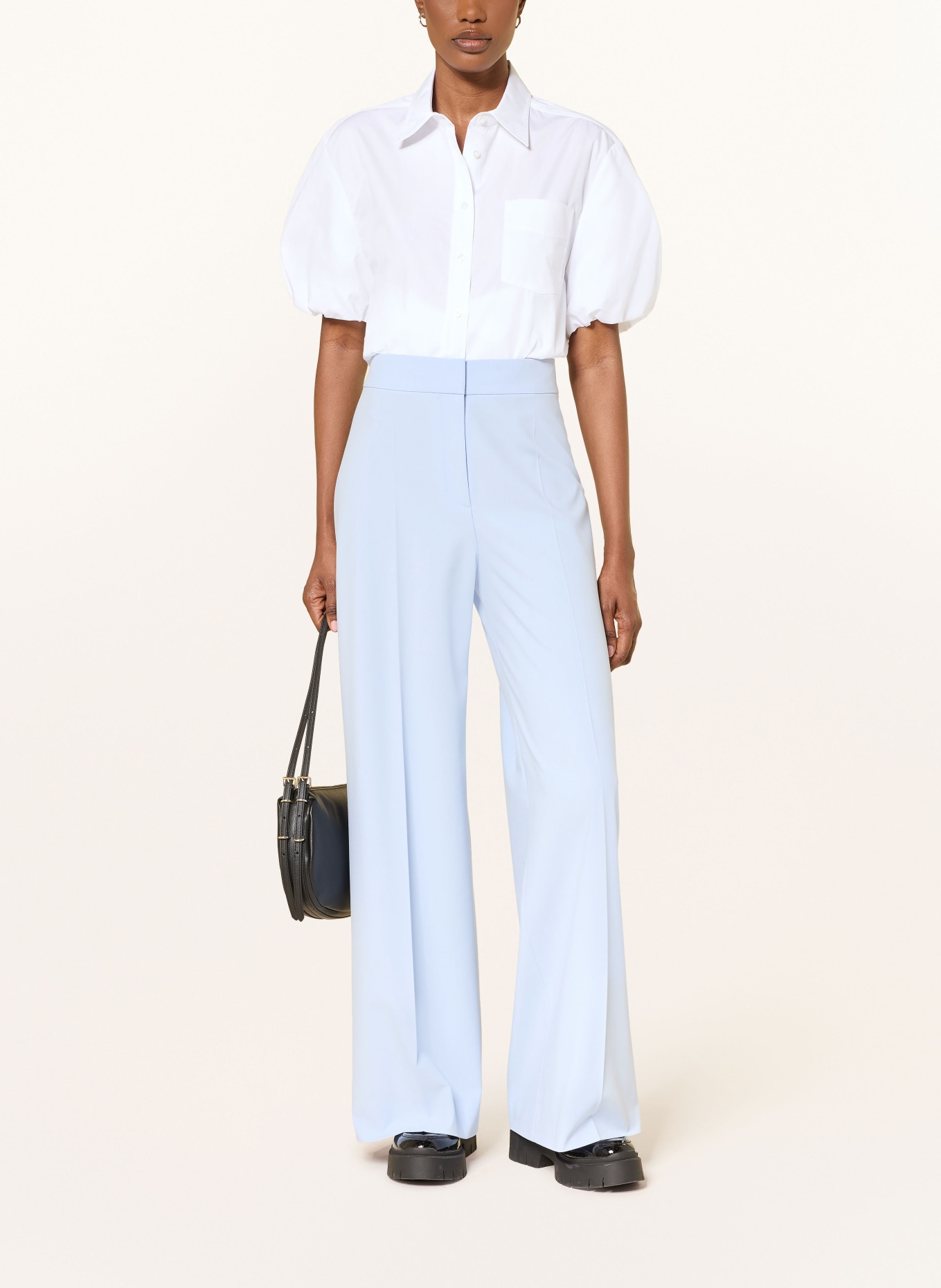 HUGO Overhemdblouse EVERGREEN: WIT