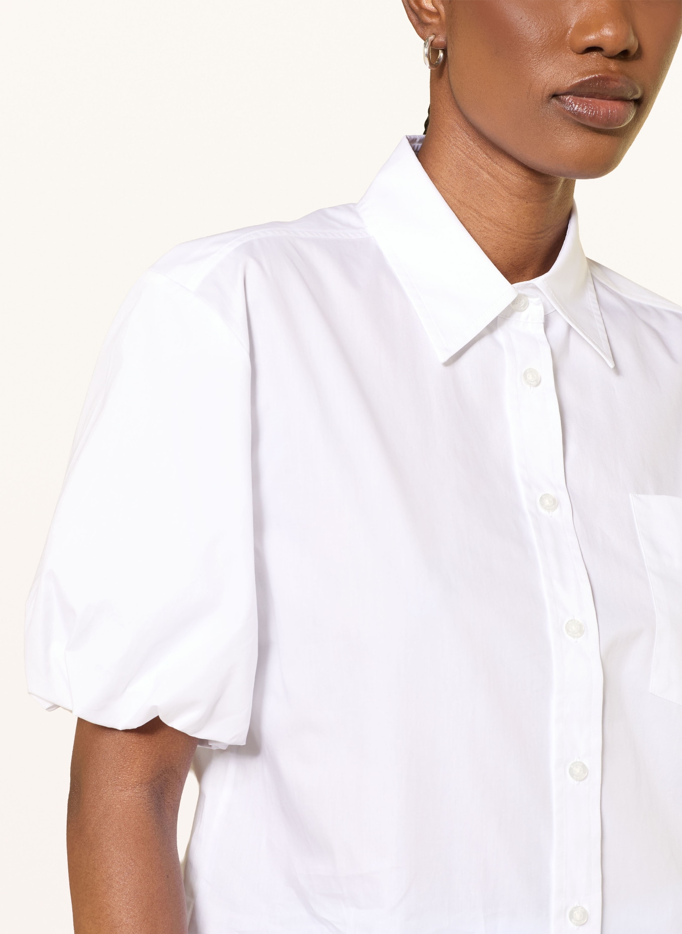 HUGO Overhemdblouse EVERGREEN: WIT