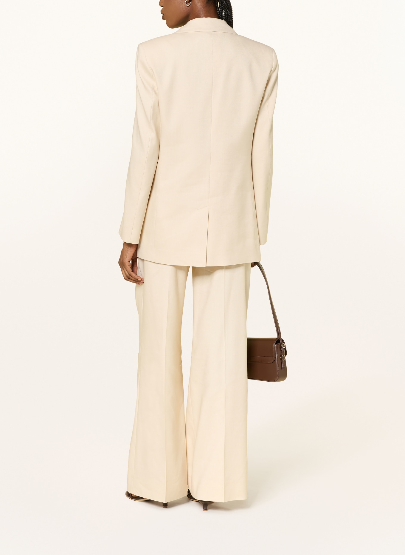 HUGO Marlene-broek HALATI: LICHTGEEL