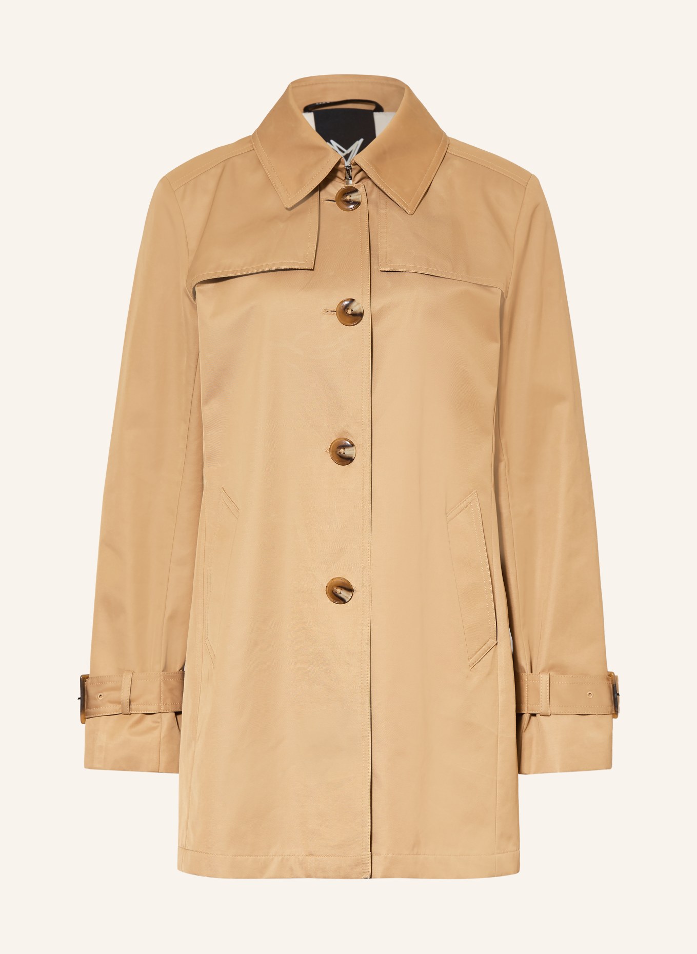 FUCHS SCHMITT trench coat: CAMEL