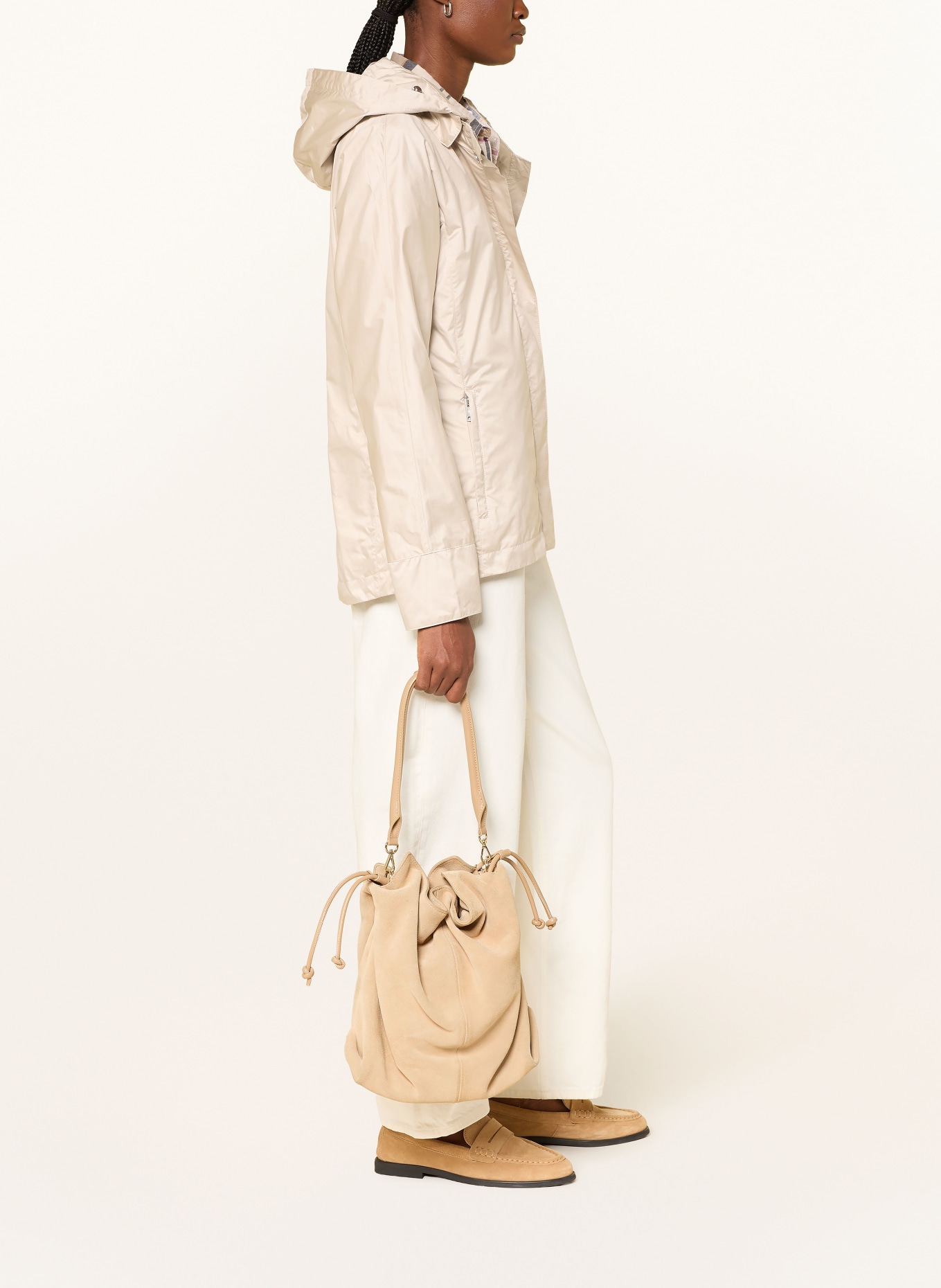 FUCHS SCHMITT Veste de pluie LUGANO: ÉCRU