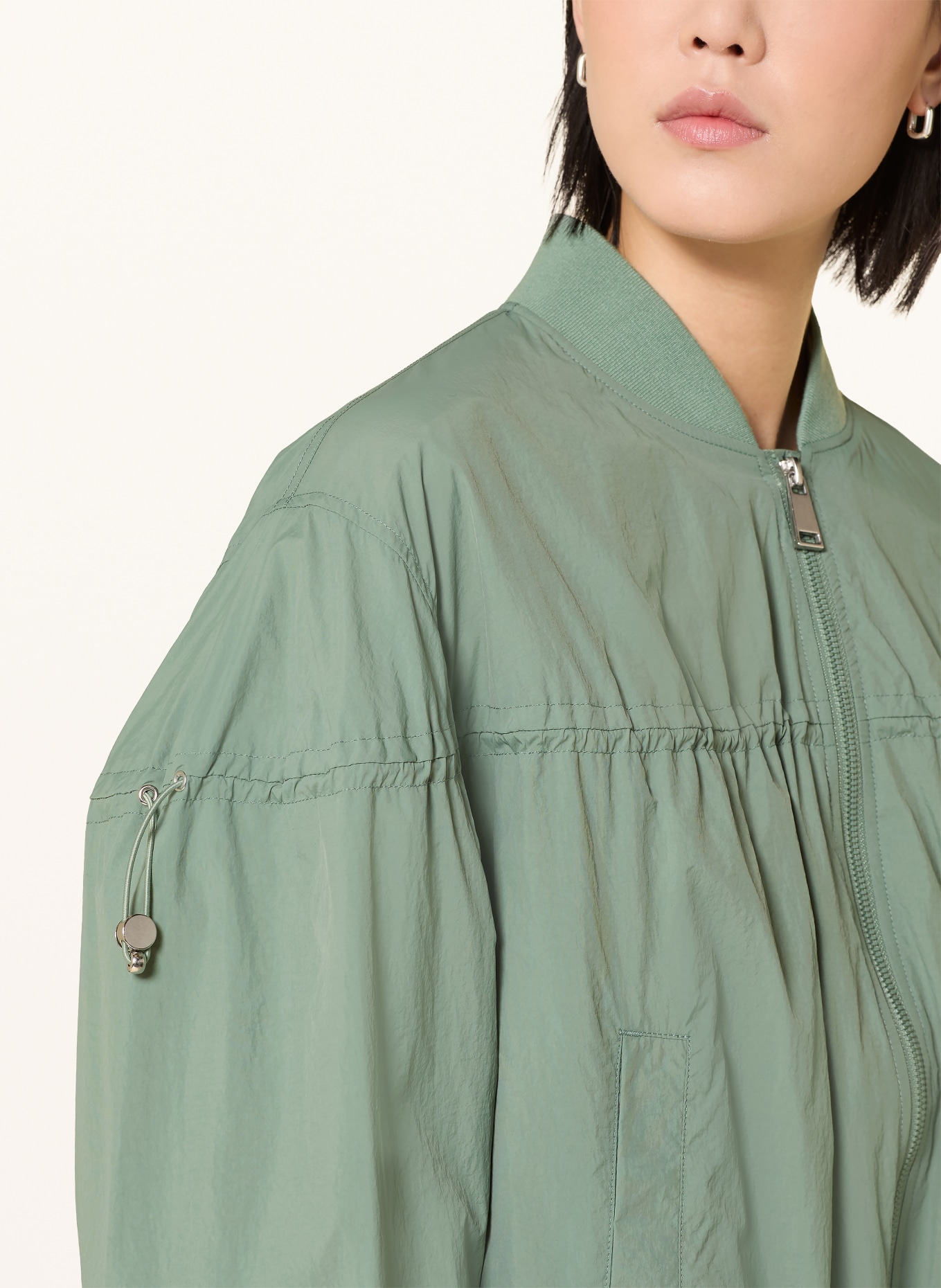 FUCHS SCHMITT Blouson MYKONOS mit Schmuckstein: GRÜN