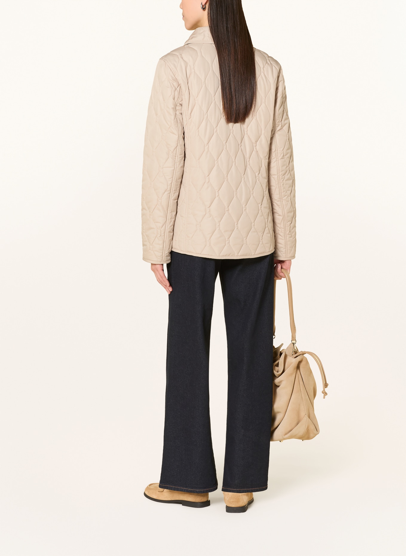 FUCHS SCHMITT veste matelassée: MARRON CLAIR