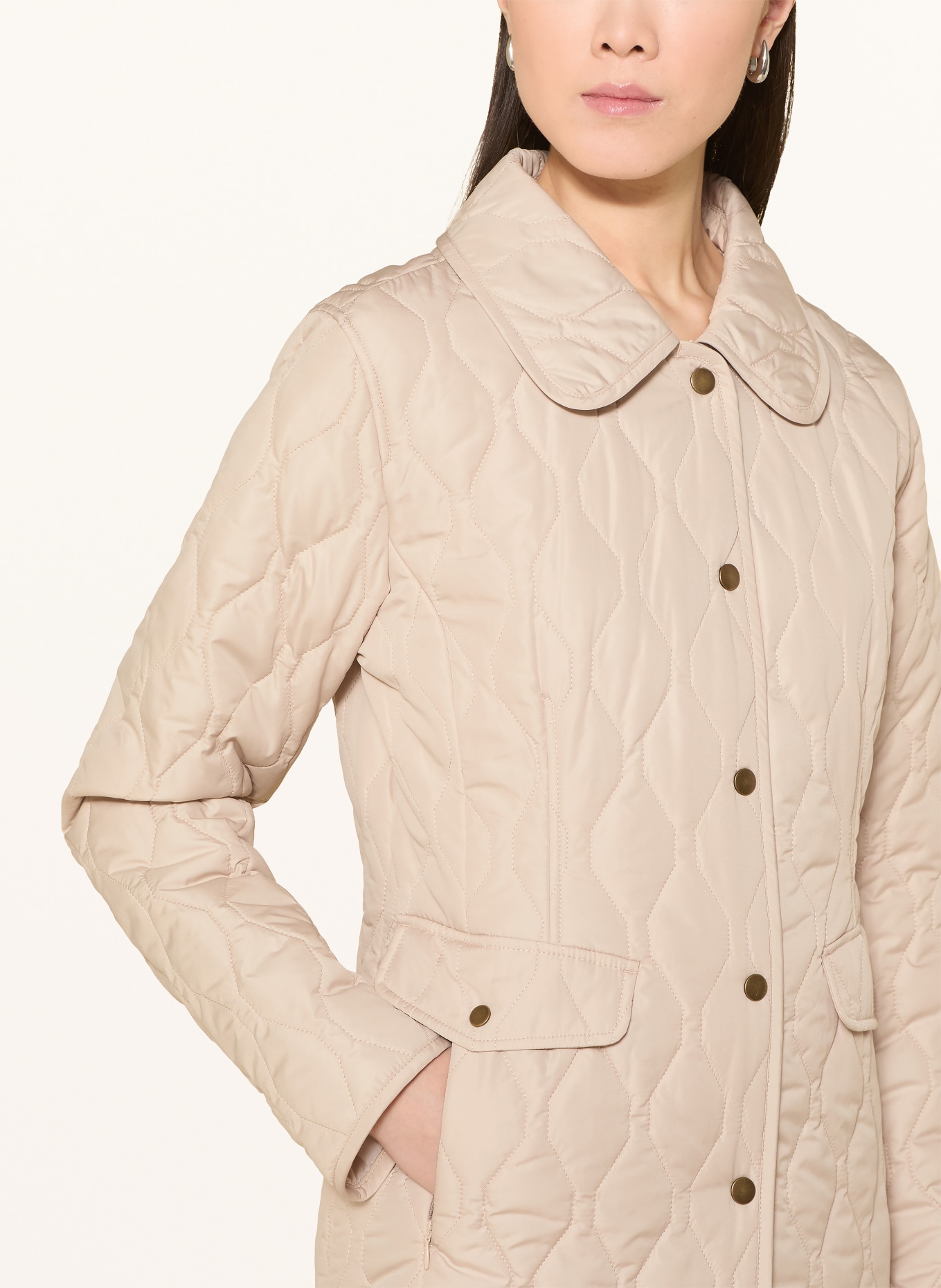 FUCHS SCHMITT veste matelassée: MARRON CLAIR