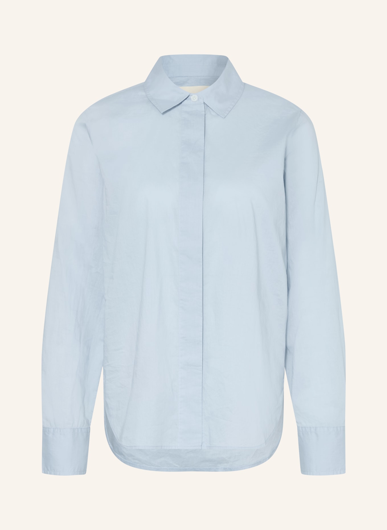 CLOSED Oversized-Hemdbluse: HELLBLAU