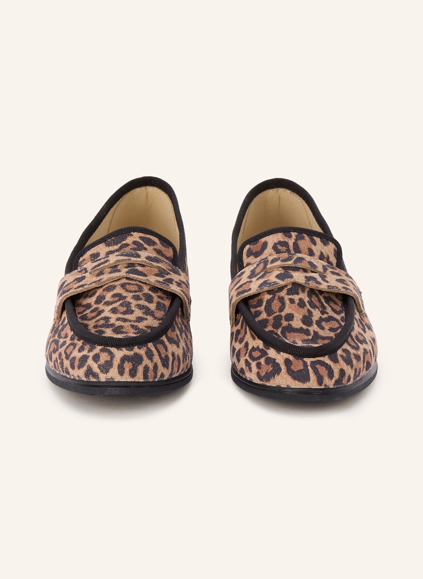 espadrij l'originale Penny-Loafer: HELLBRAUN / SCHWARZ