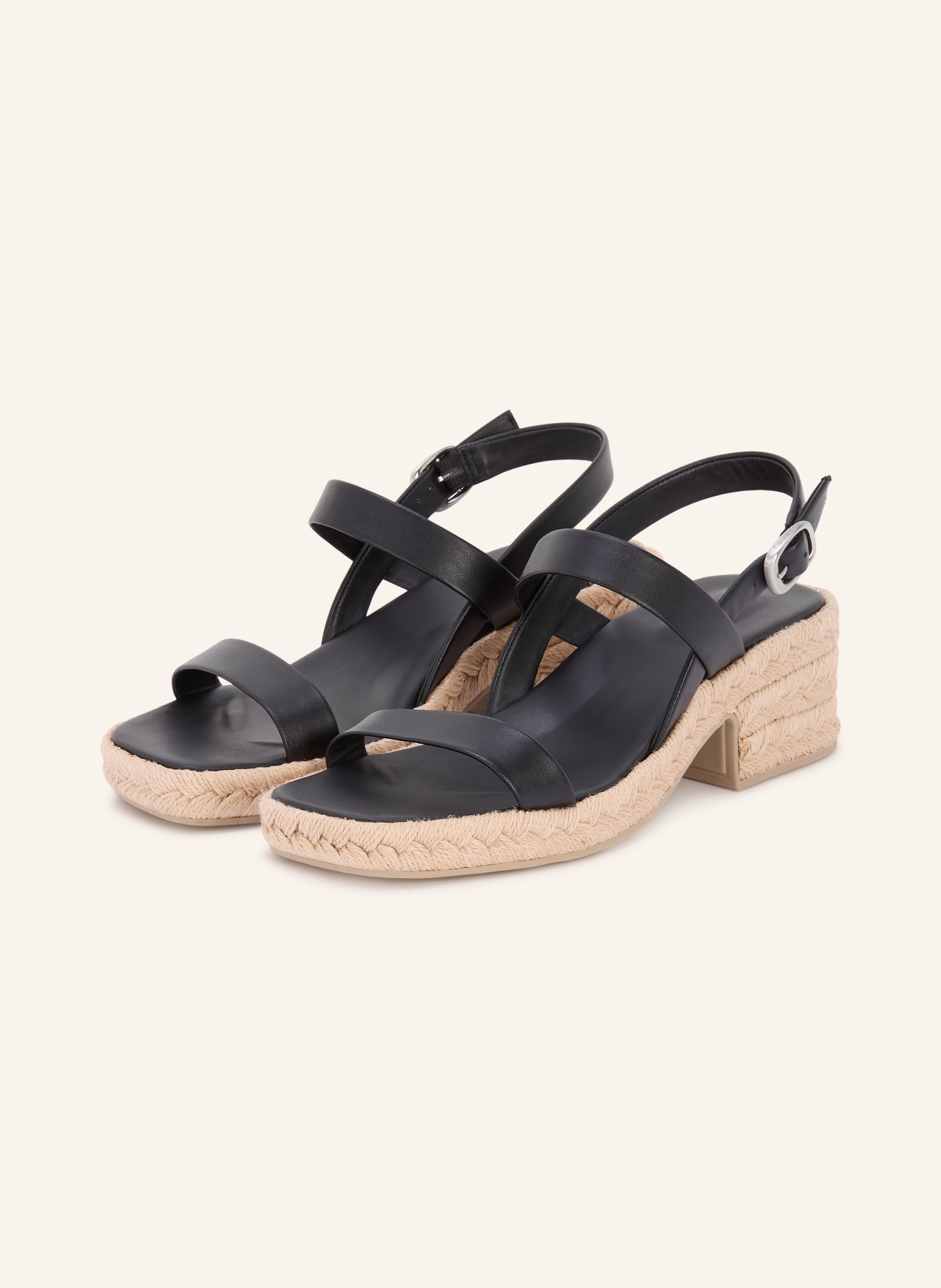 Calvin Klein sandals: BLACK