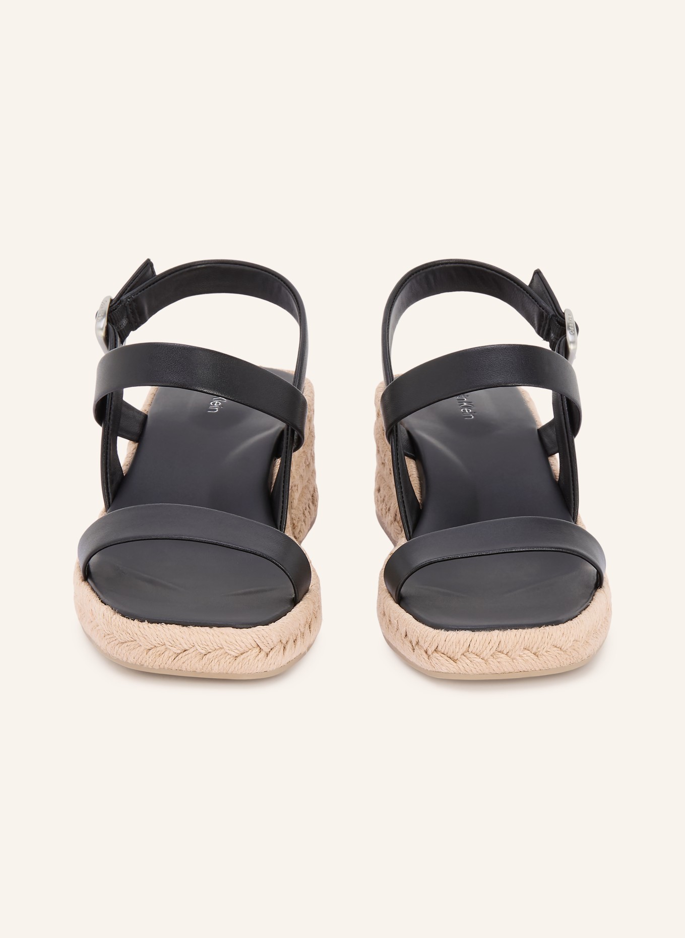 Calvin Klein sandals: BLACK