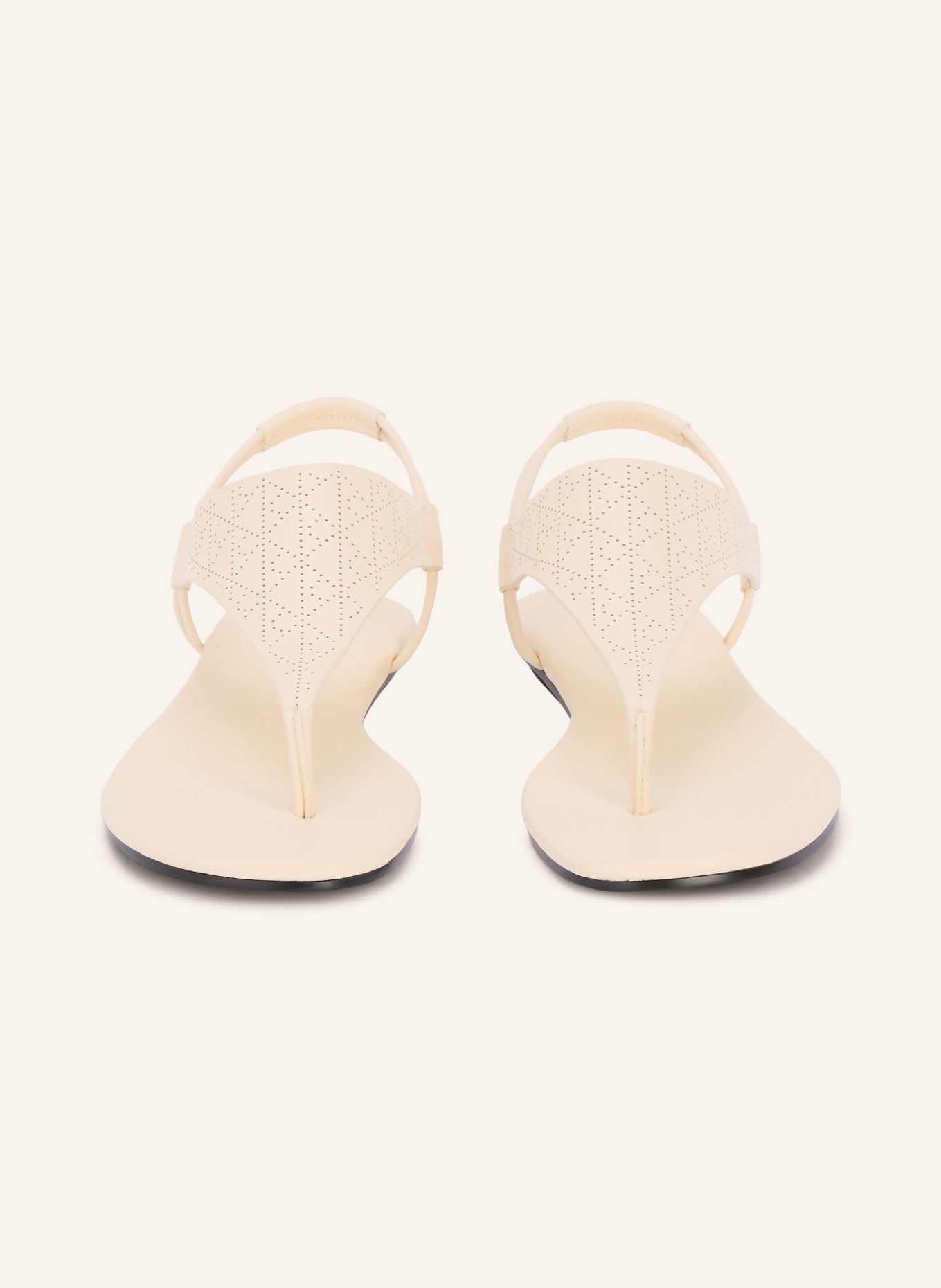 Calvin Klein Zehentrenner: CREME