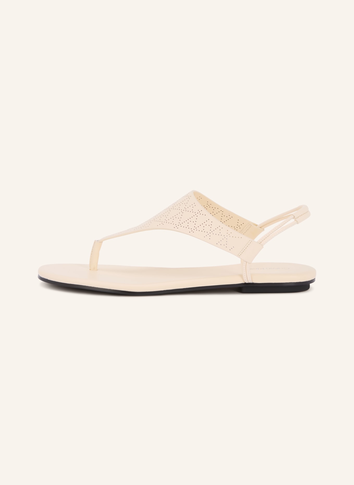 Calvin Klein Zehentrenner: CREME