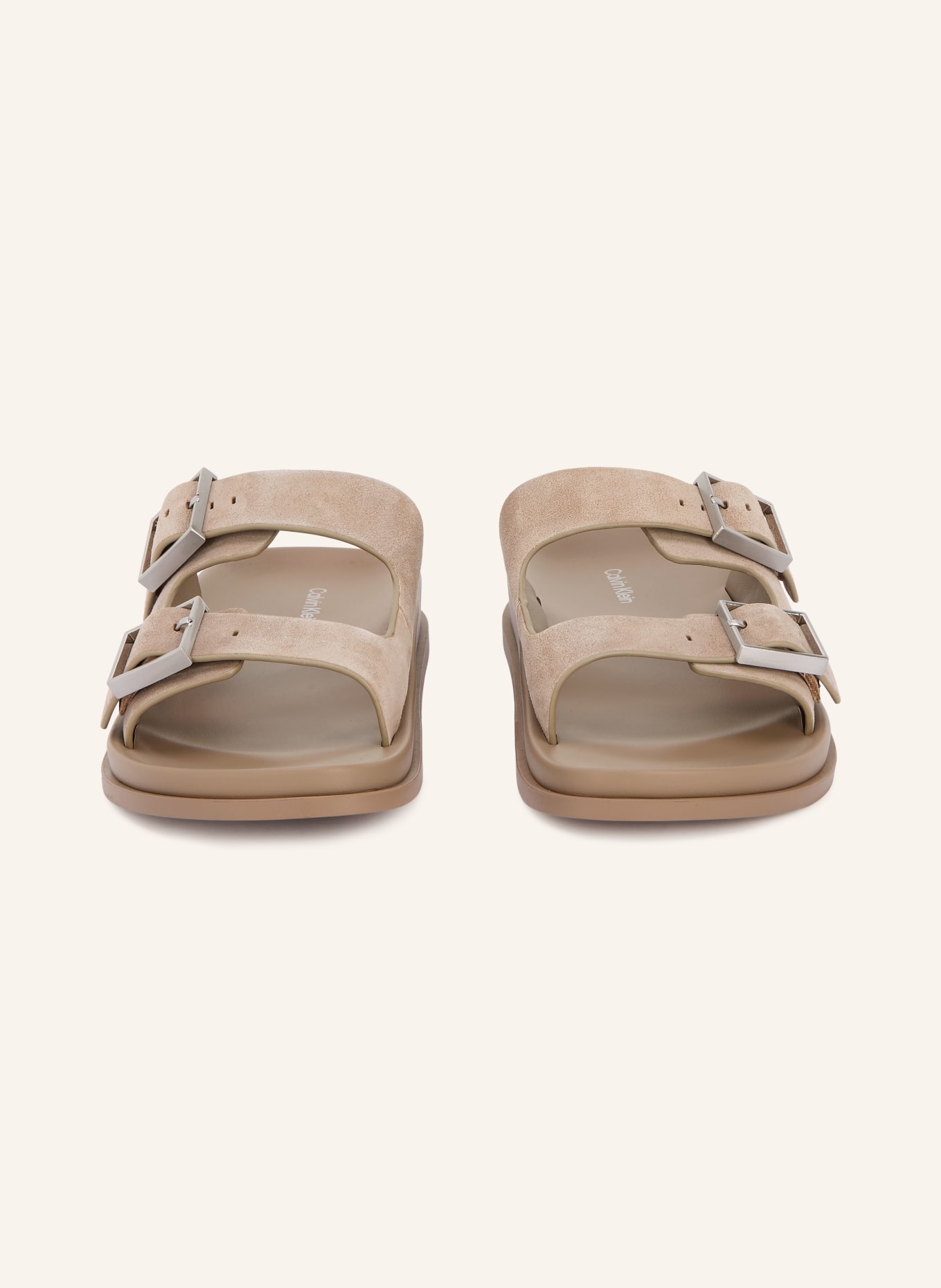 Calvin Klein Pantoletten: TAUPE