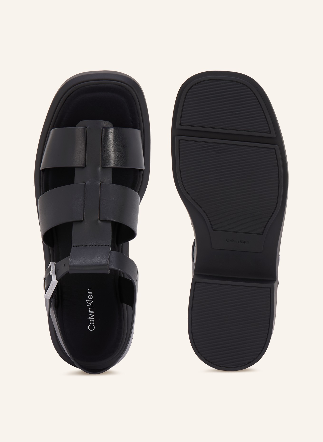 Calvin Klein Sandaletten: SCHWARZ