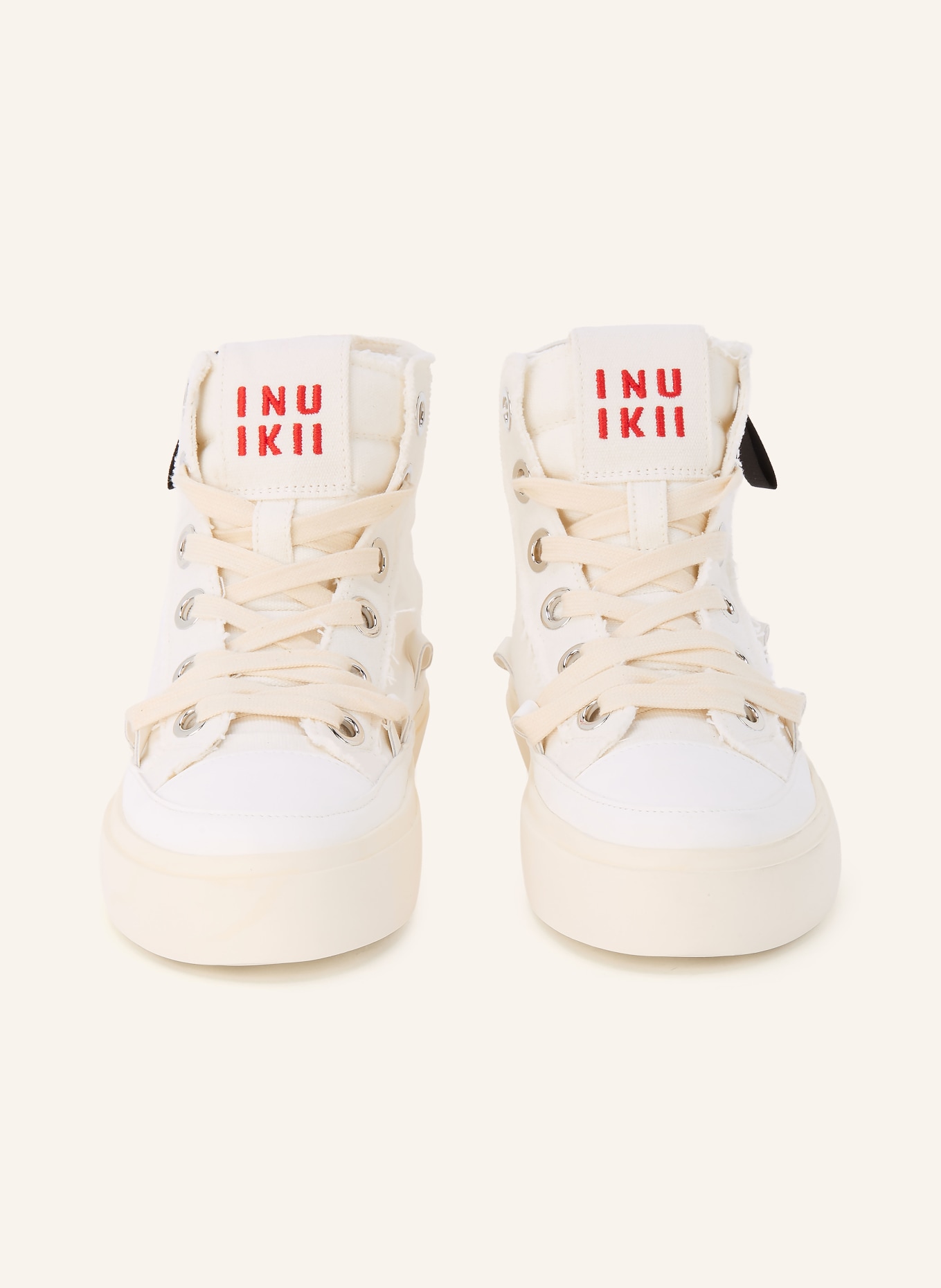 INUIKII Baskets montantes MATILDA HIGH: BLANC