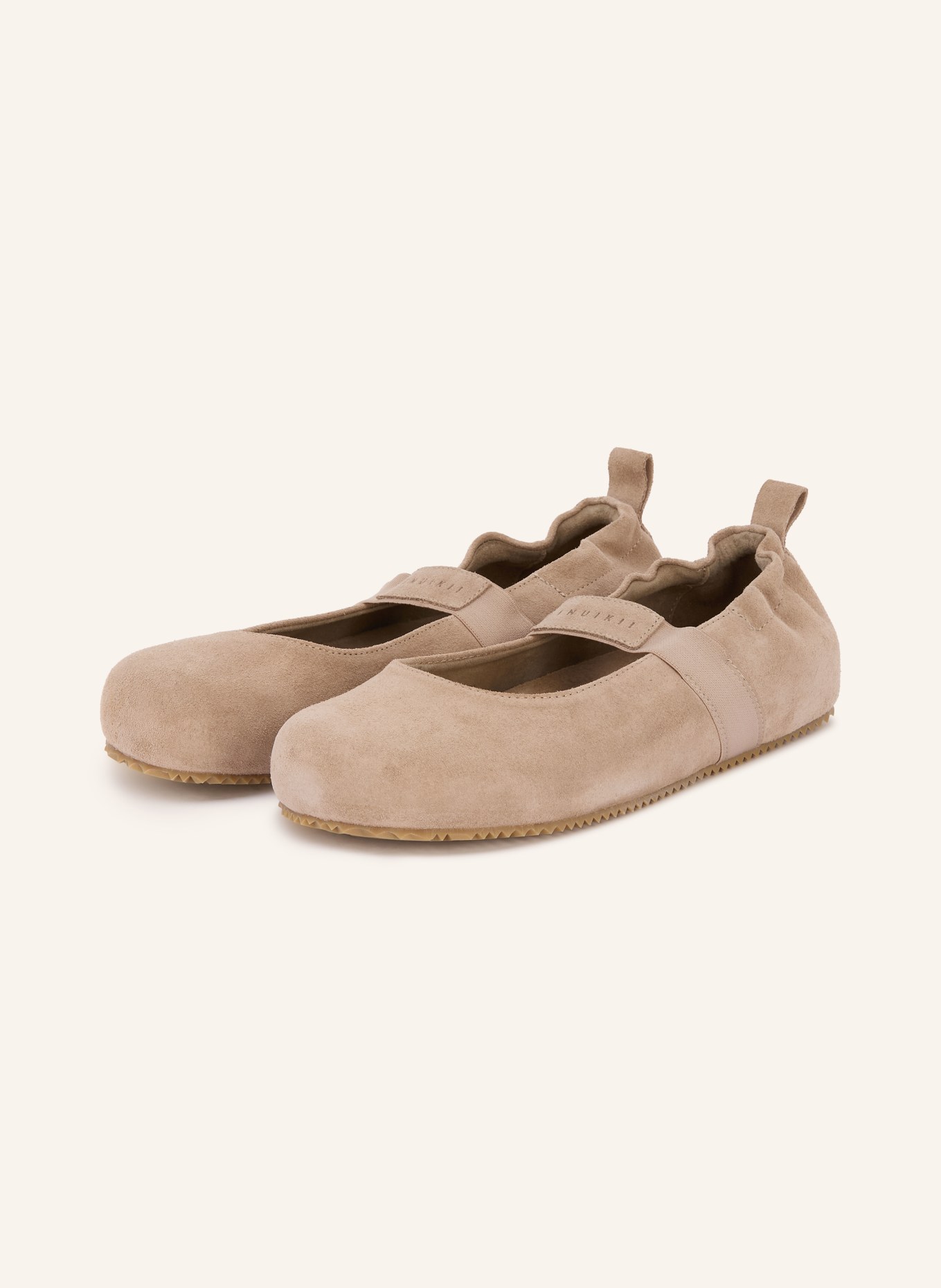 INUIKII Mary-Jane-Ballerinas MOLLY: BEIGE