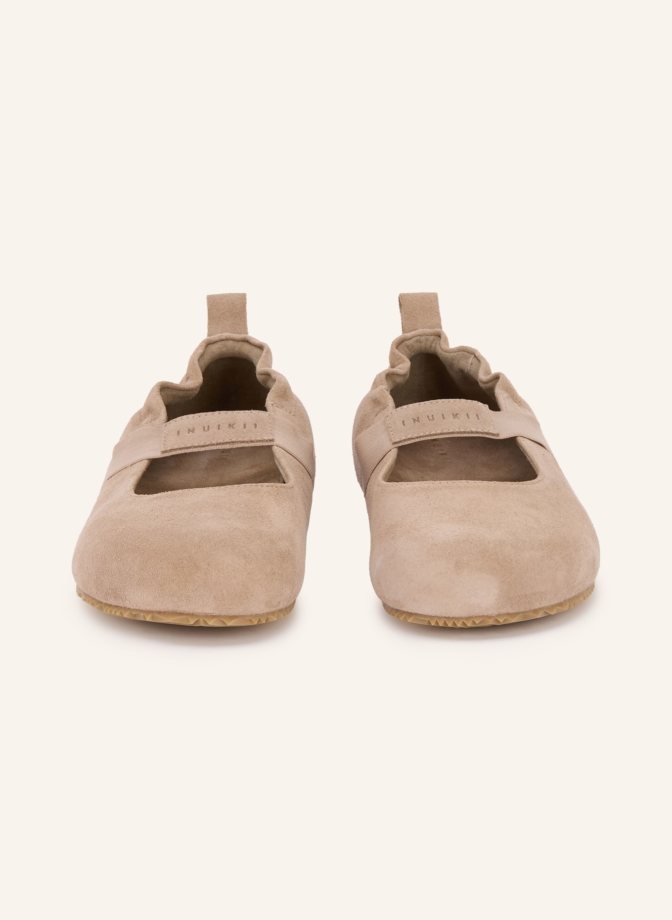 INUIKII Mary-Jane-Ballerinas MOLLY: BEIGE