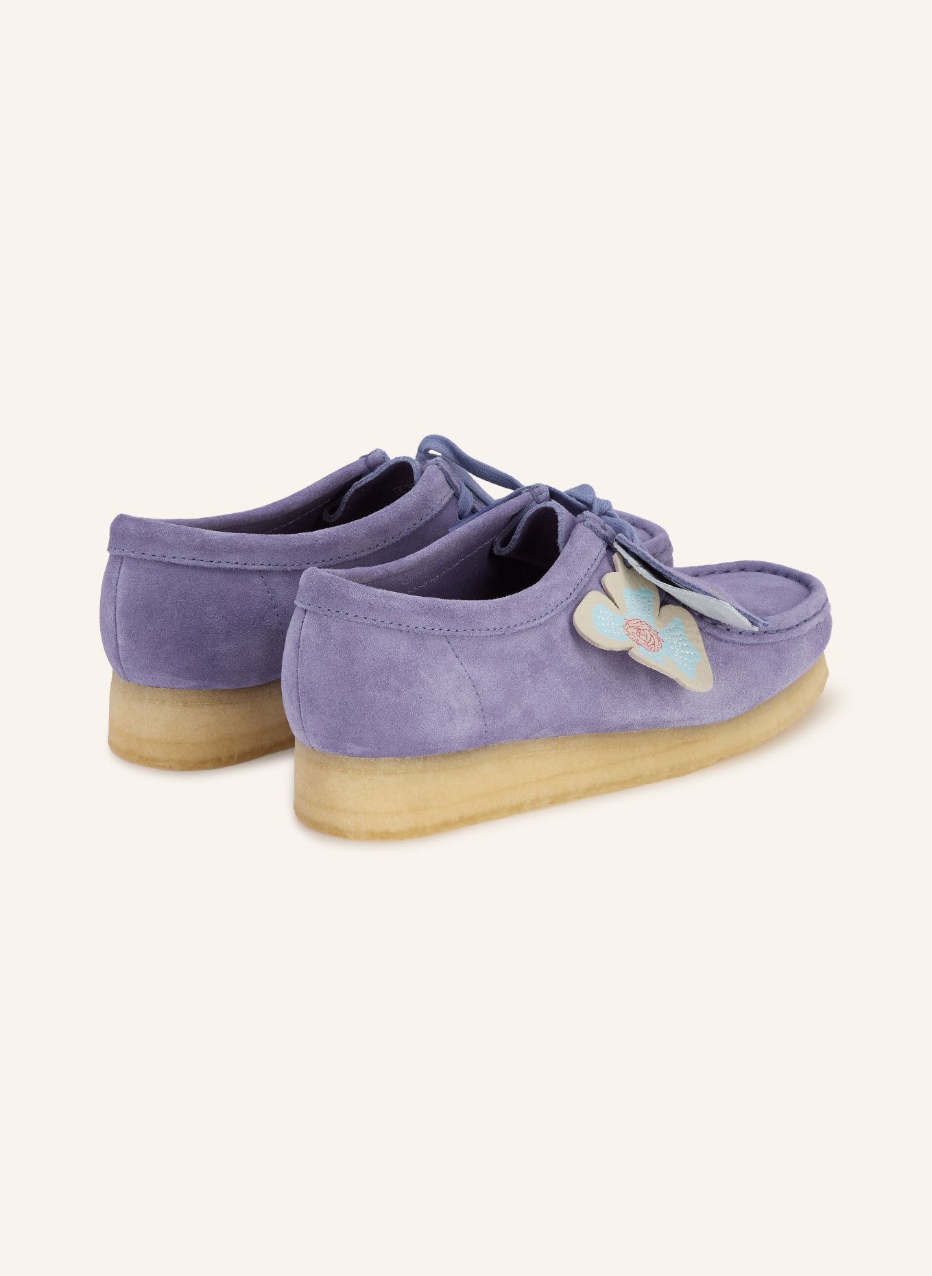Clarks ORIGINALS Schnürer WALLABEE: LILA