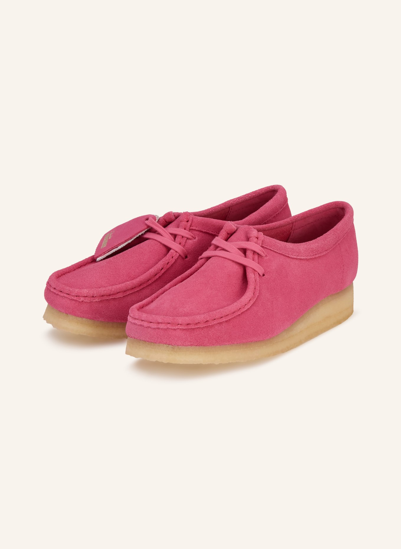 Clarks ORIGINALS Schnürer WALLABEE: PINK