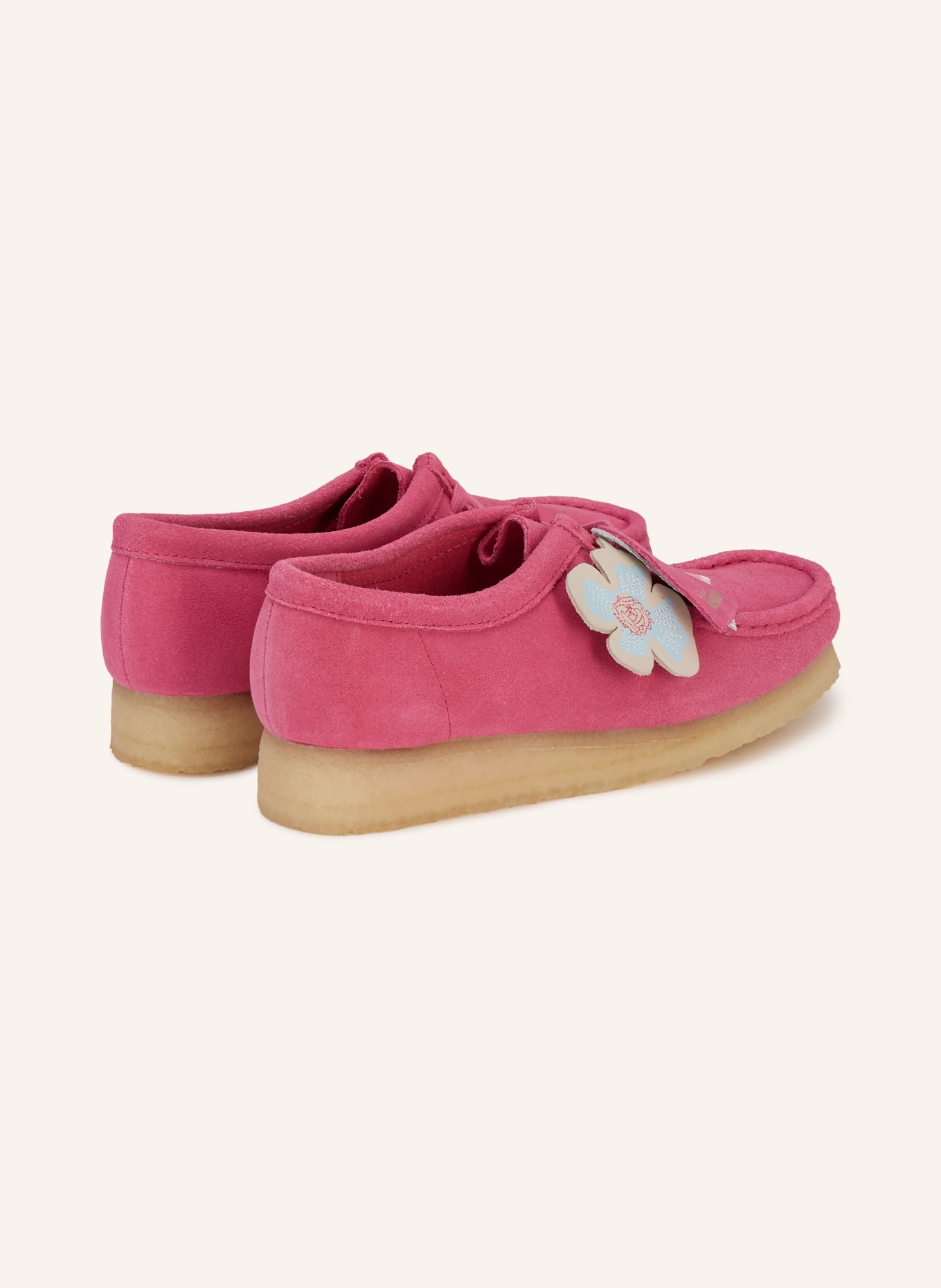 Clarks ORIGINALS Schnürer WALLABEE: PINK