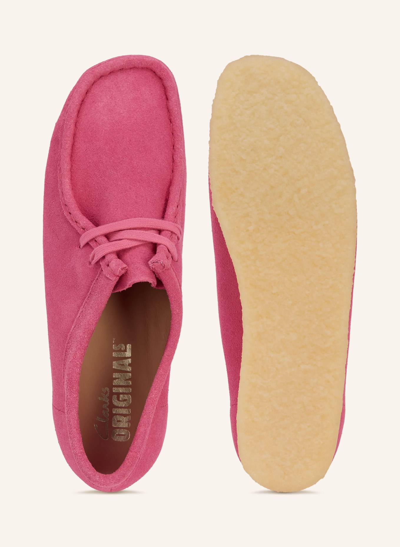 Clarks ORIGINALS Schnürer WALLABEE: PINK