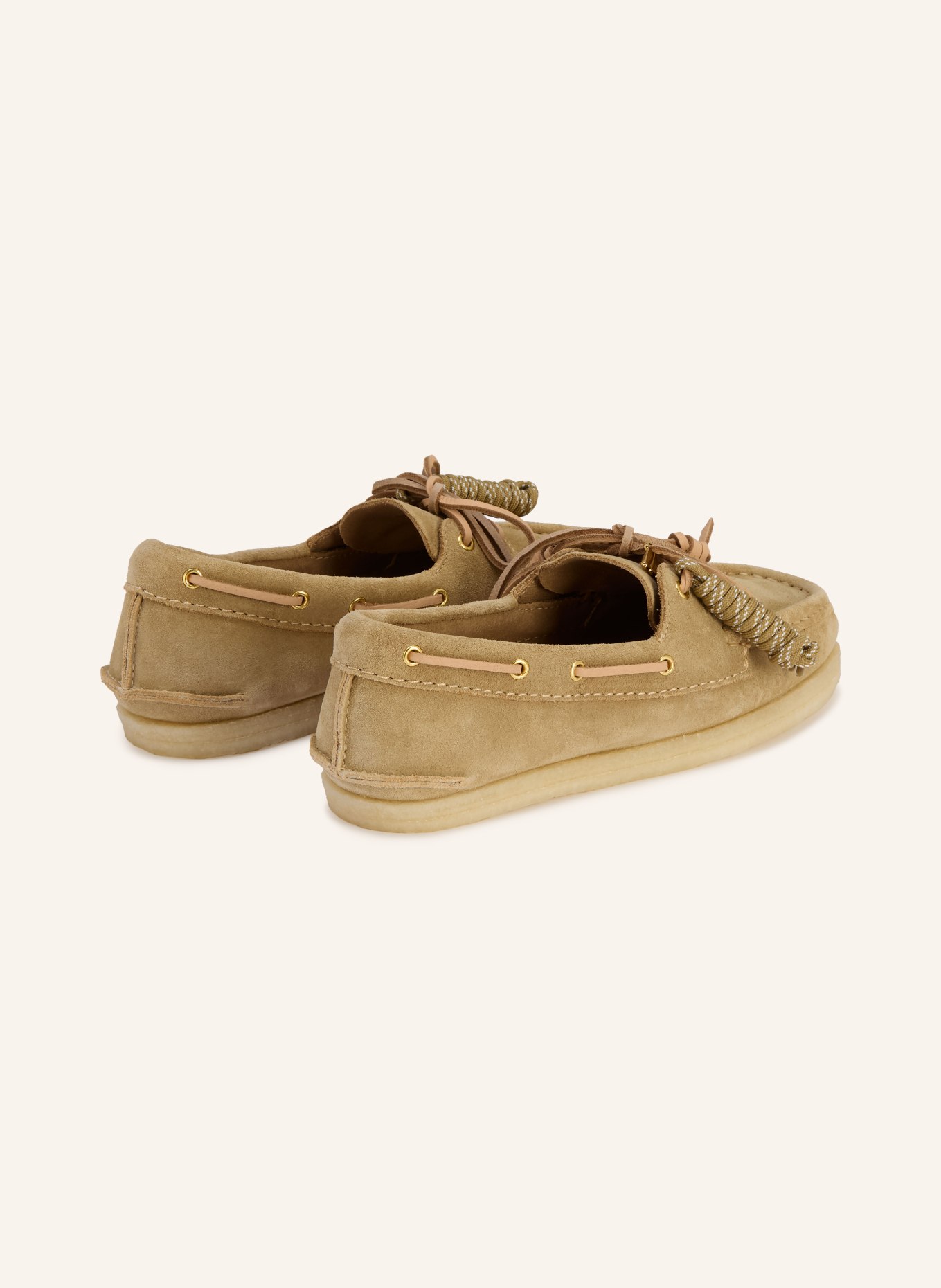 Clarks ORIGINALS Chaussures bateau GODNEY BOAT: KAKI / BEIGE