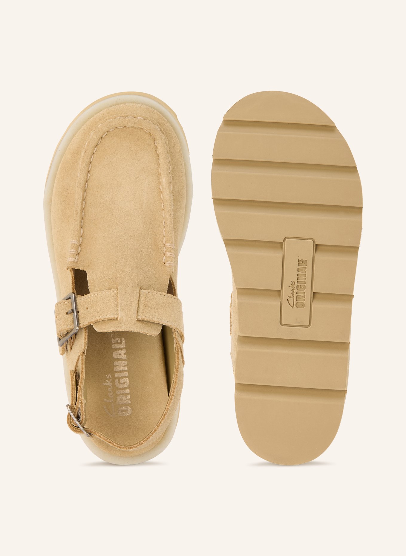 Clarks ORIGINALS Slingloafer MEARE EASY: BEIGE