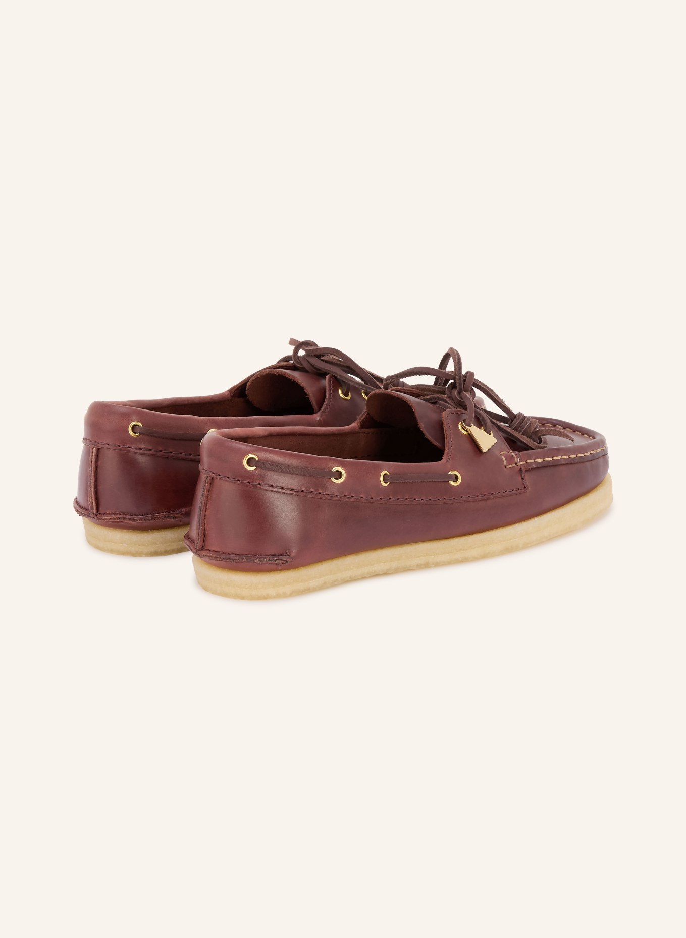 Clarks ORIGINALS GODNEY Boat Shoes: DARK BROWN