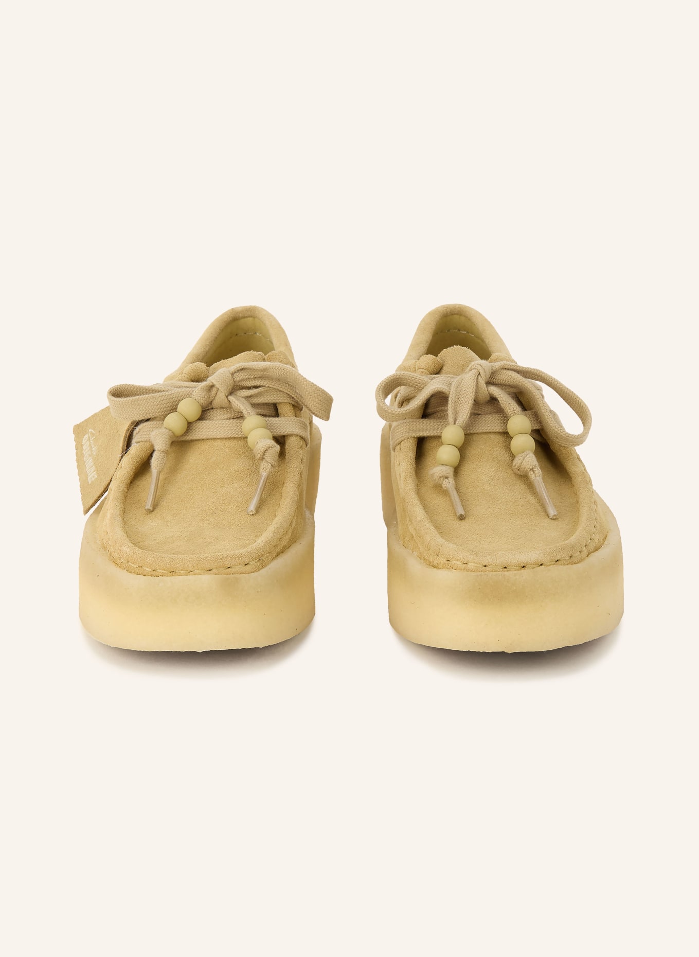 Clarks ORIGINALS Chaussures à lacets WALLABEE CUP: MARRON CLAIR