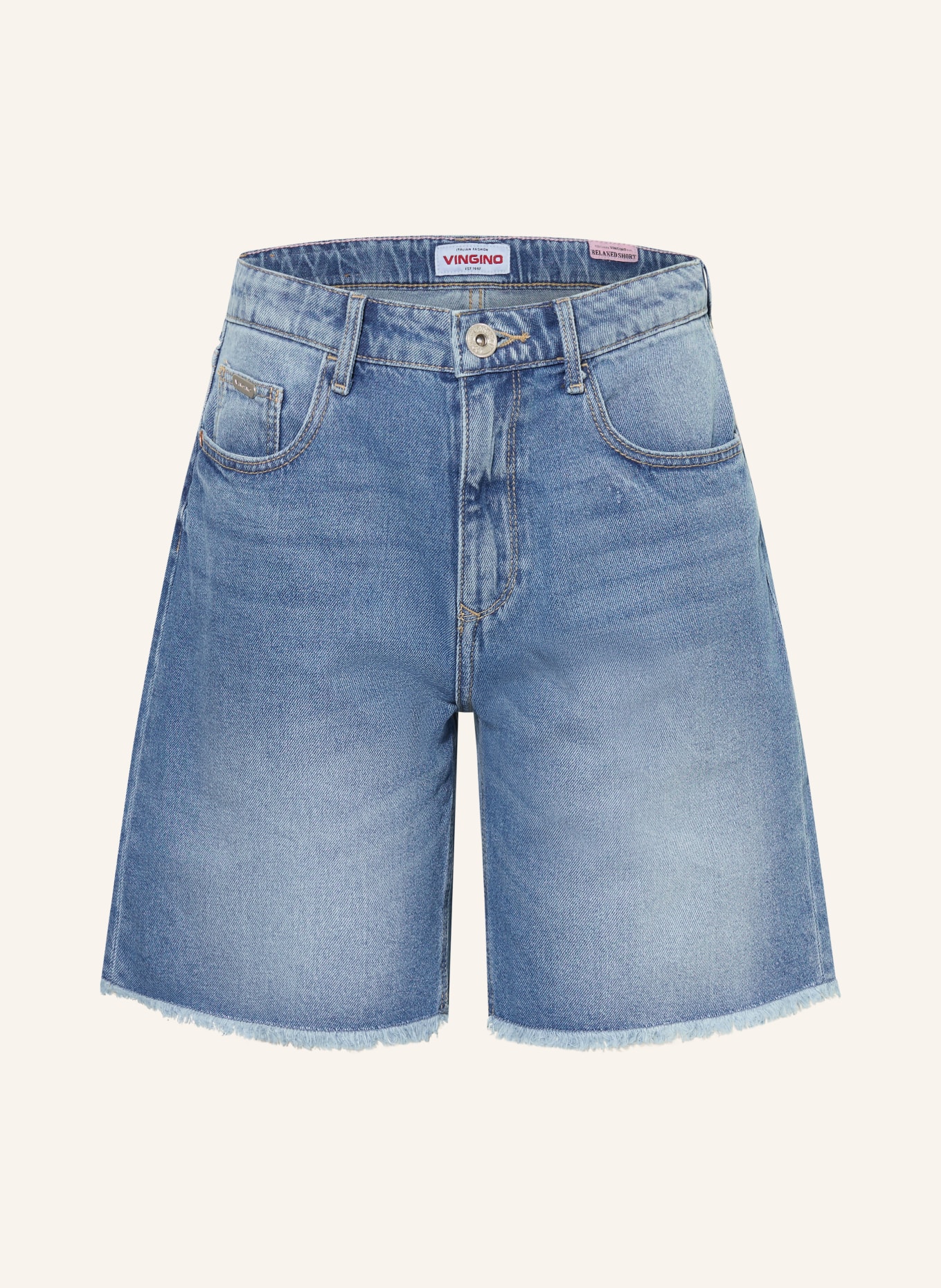 VINGINO Jeansshorts DENA: 166 mid blue wash