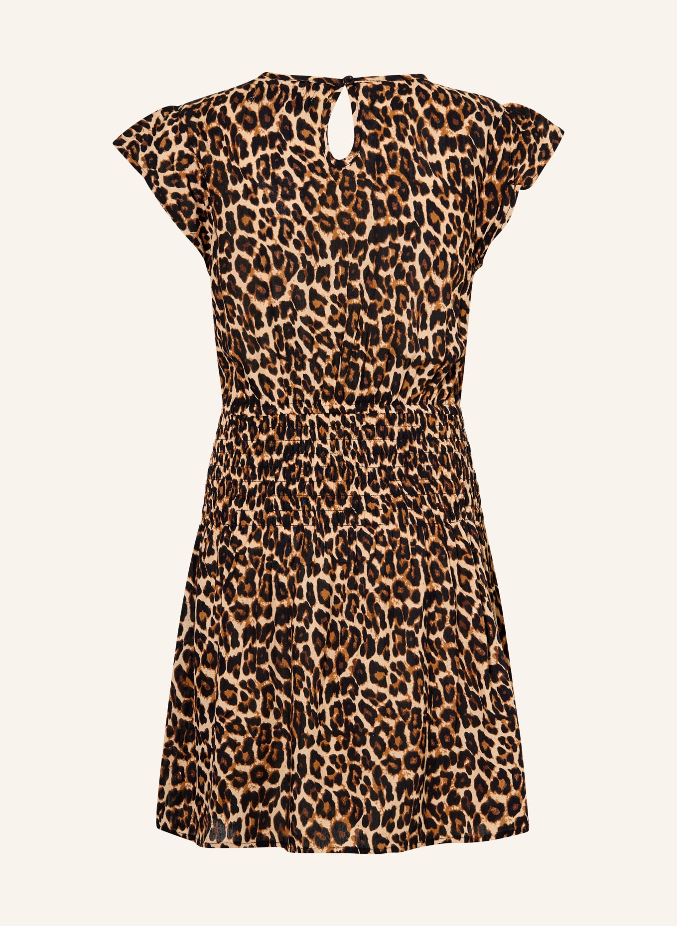 VINGINO Kleid PINA: BRAUN / HELLORANGE / SCHWARZ