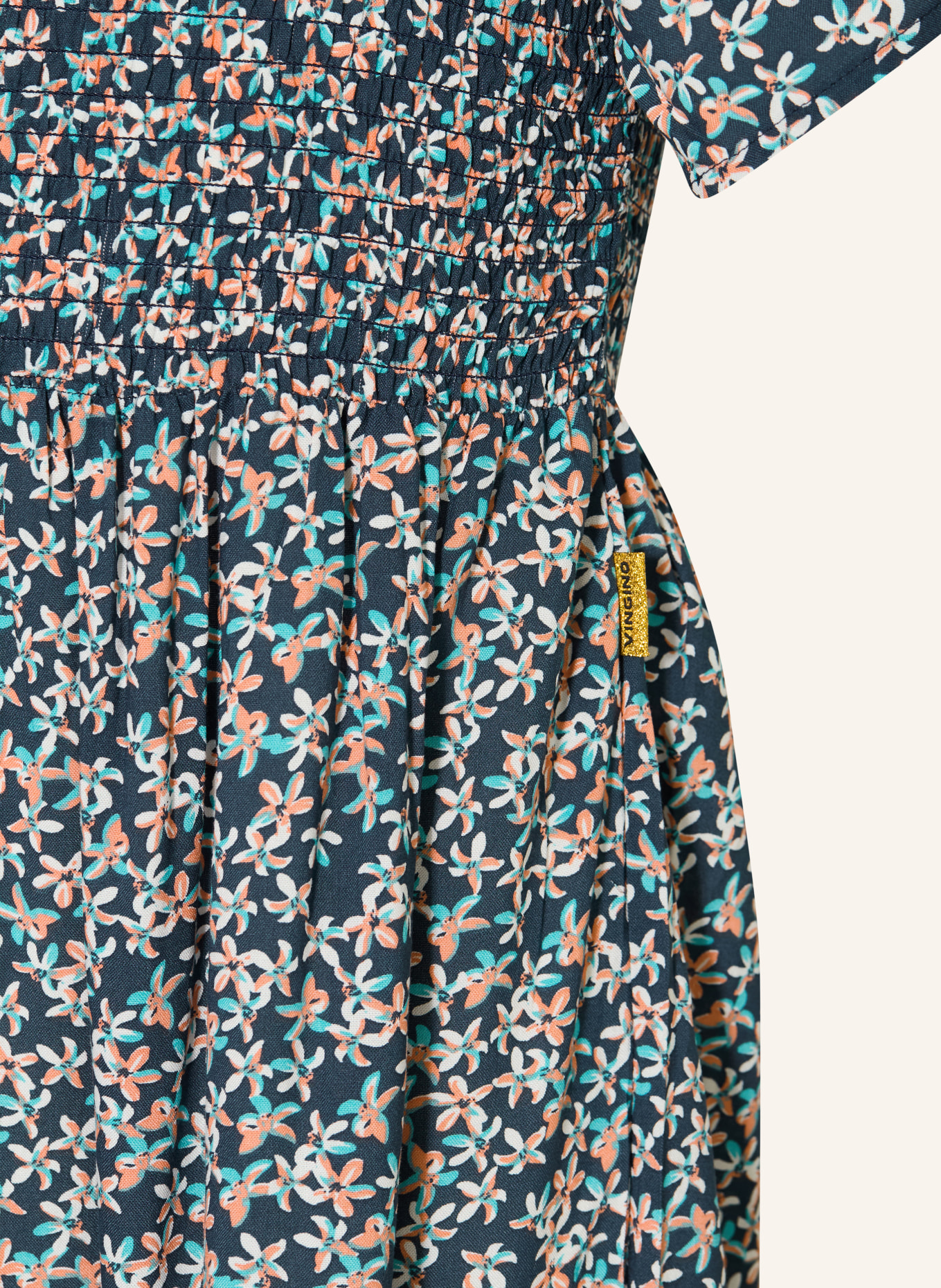 VINGINO Kleid PALINDY: DUNKELBLAU / HELLROT / PETROL