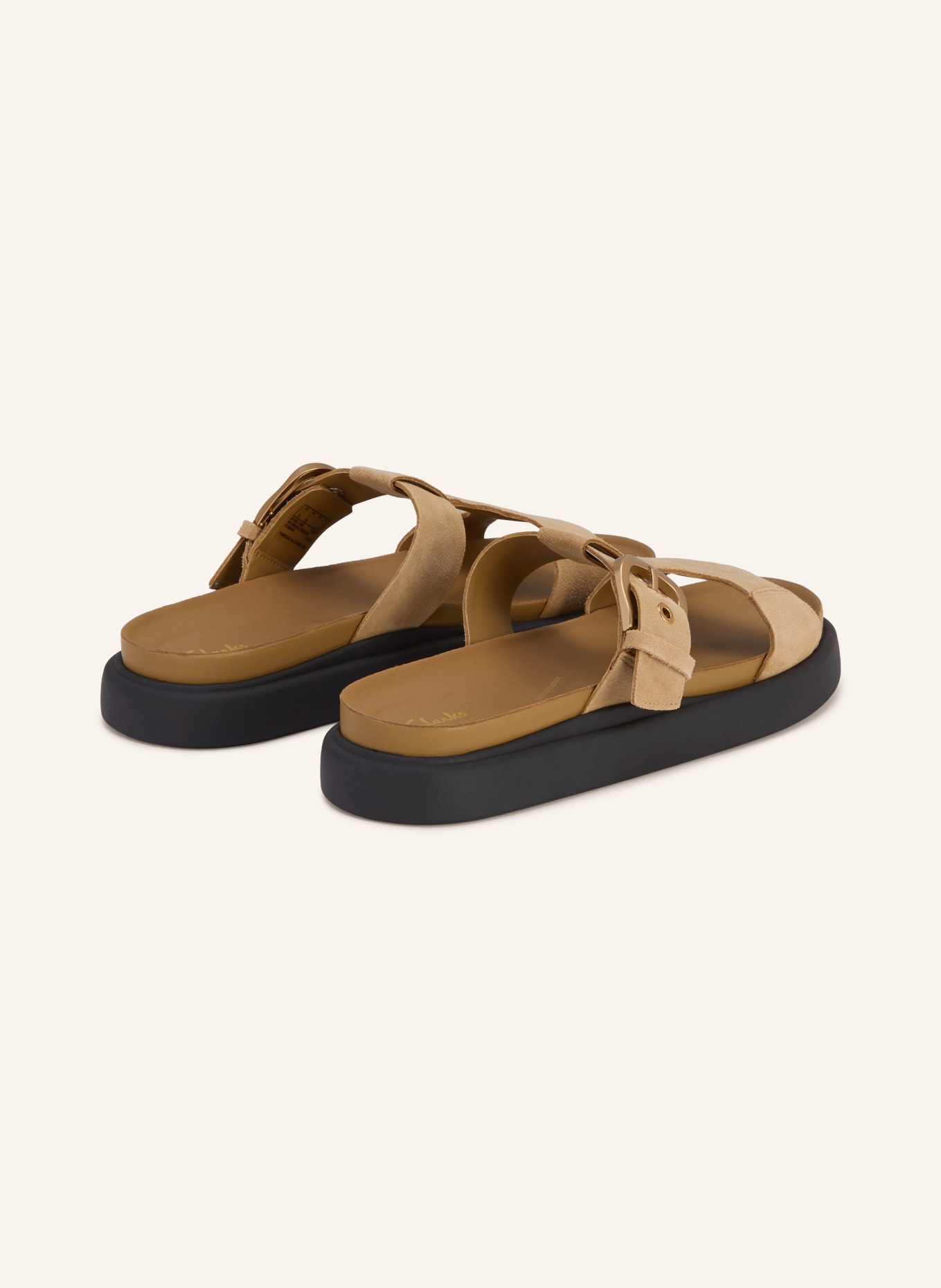 Clarks Mules ARISTELLA WEST: BEIGE