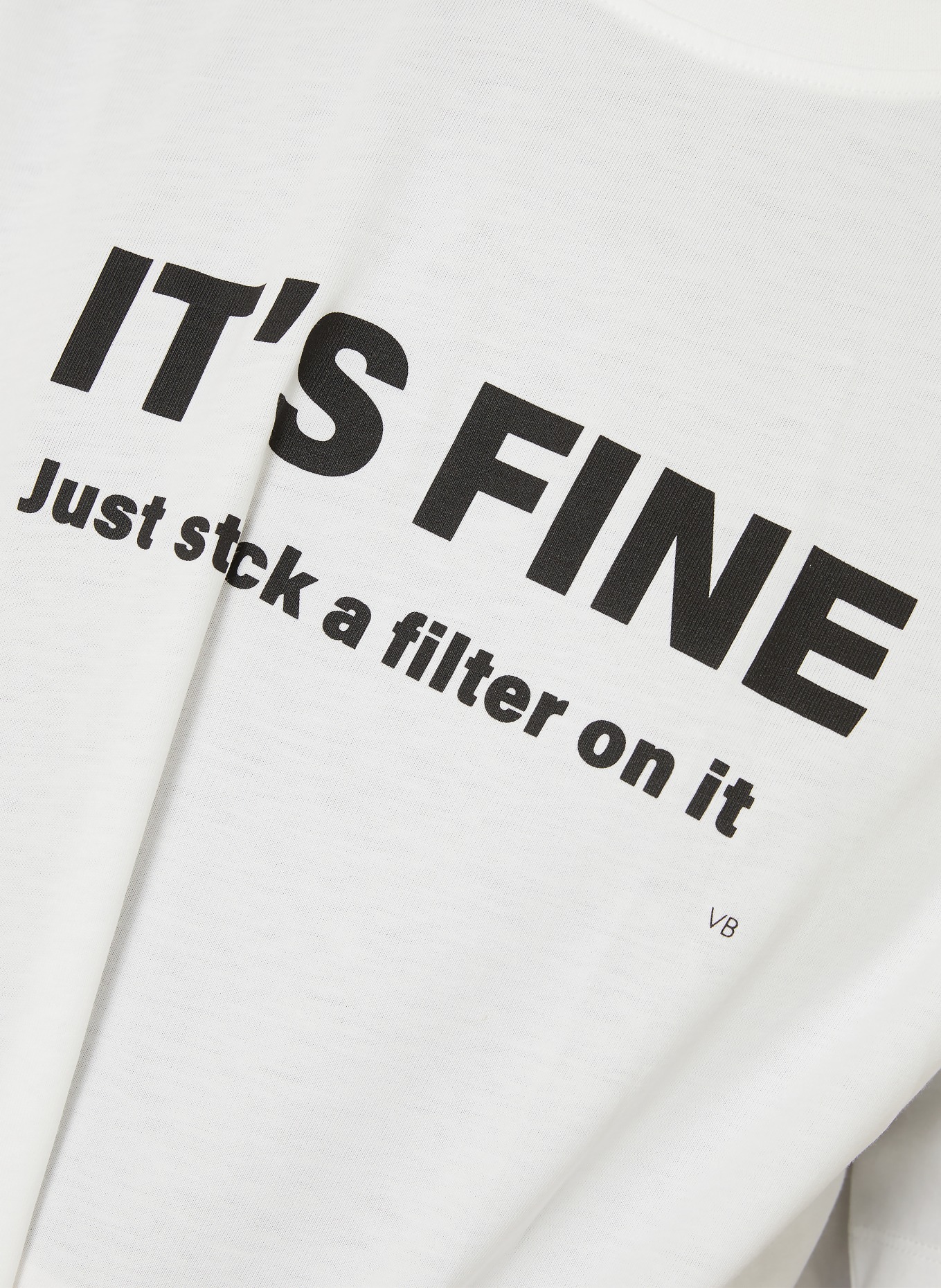 VICTORIA BECKHAM T-Shirt: WEISS