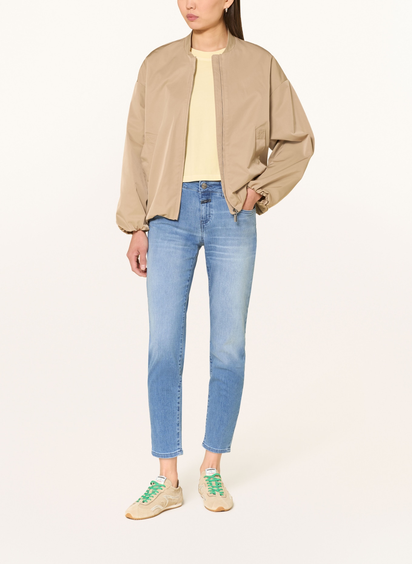 CLOSED Skinny jeans BAKER: MBL MID BLUE